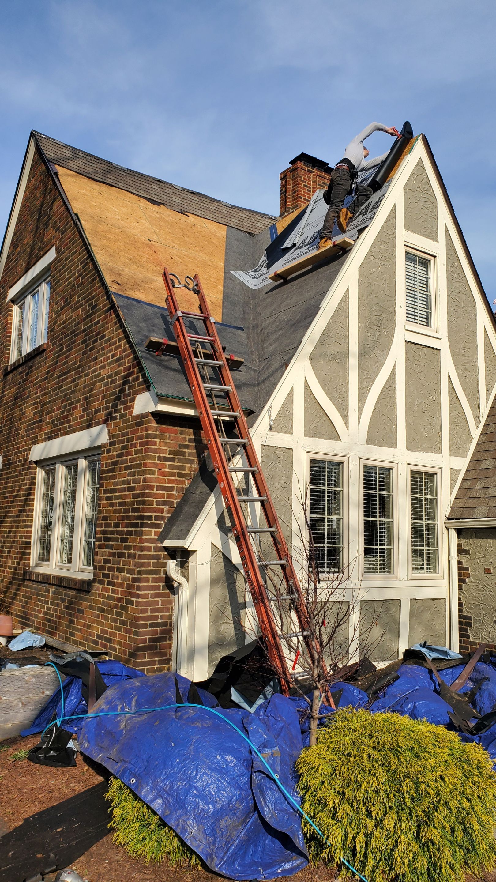Residential Roofing Installation using Owens Corning inFlow Vent by Absolute Roofing and Construction