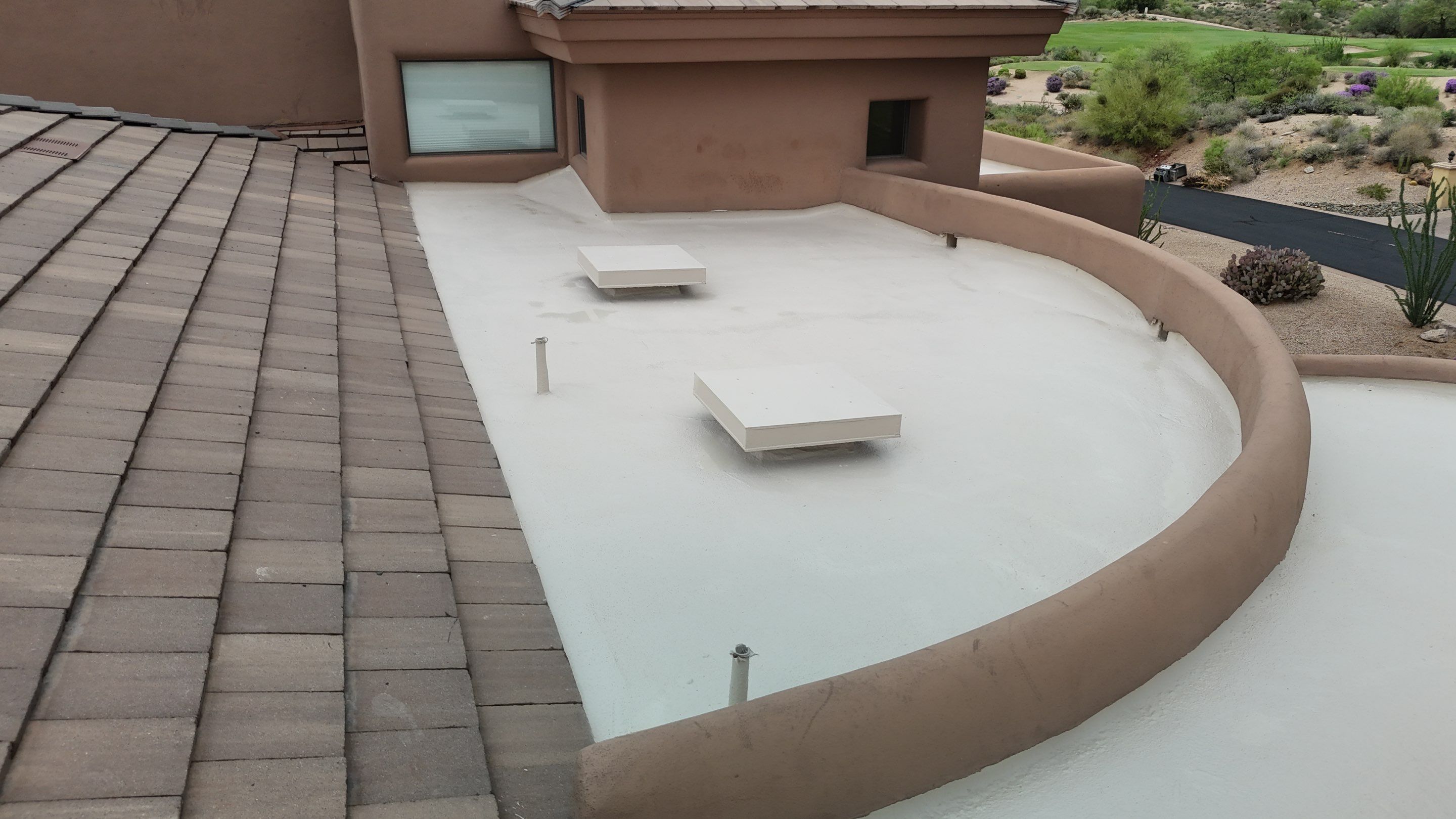 Project in Scottsdale, AZ by Saint Roofing