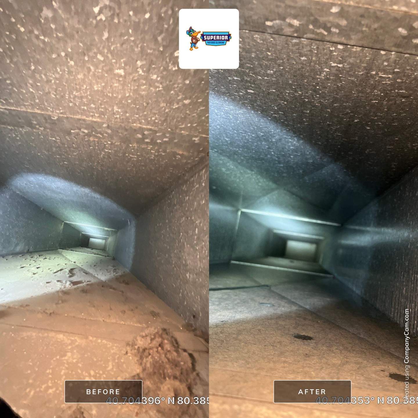 Air Duct Cleaning With a Vacuum Truck in Beaver, PA by Superior Air Duct Cleaning