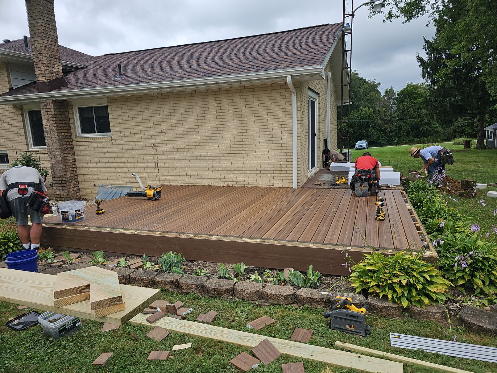 Wooster Ohio Roof and Decking Installation by Pine Ridge Roofing LLC