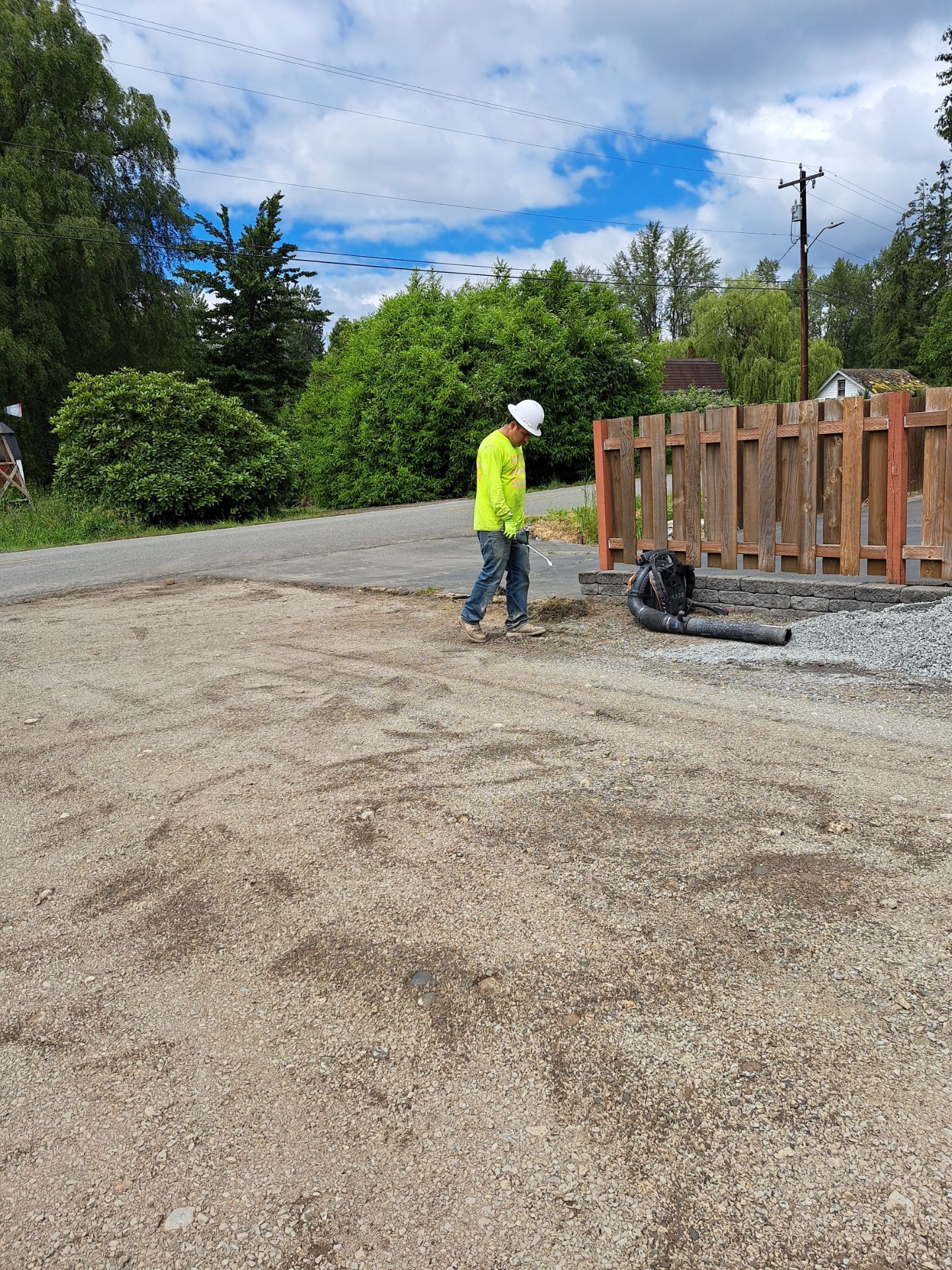 Connie G. Pavers Patio and Gravel Driveway by Jireh Asphalt & Concrete Inc 