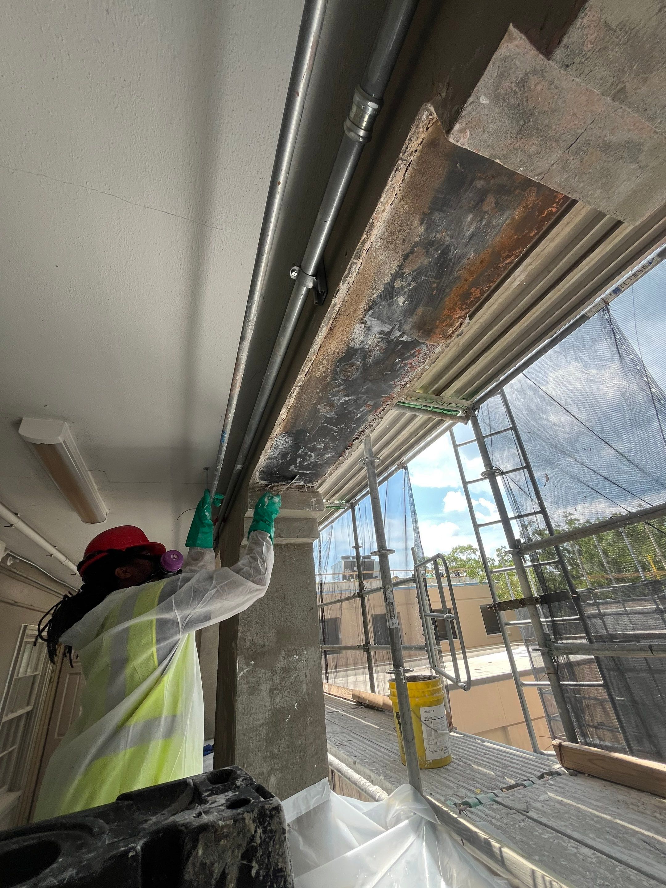 LBP remediation with demolition services by EAS Environmental, LLC.