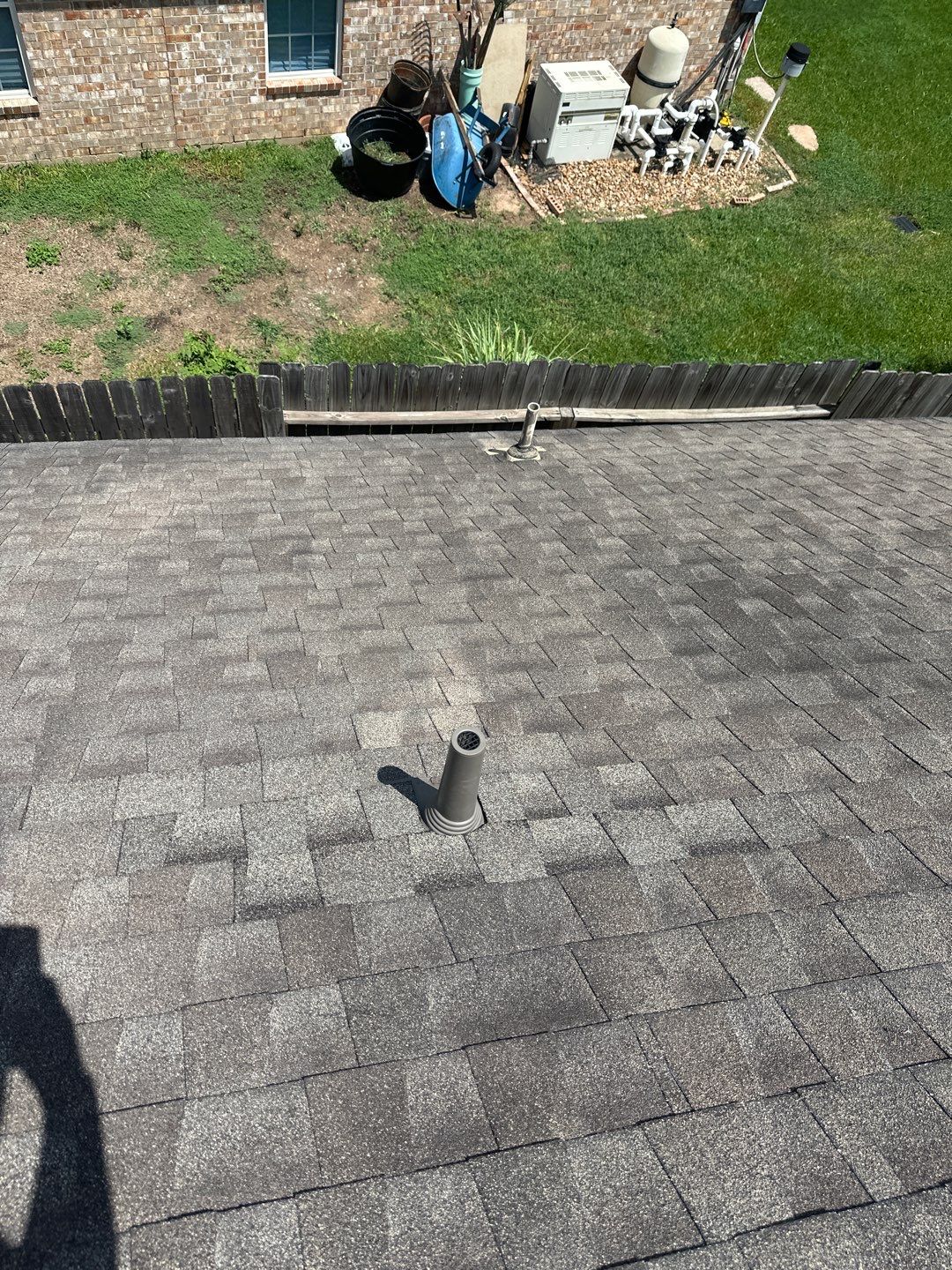 Hail Damage using Owen's Corning Duration (Lifetime) Shingles by Roof Repair Company
