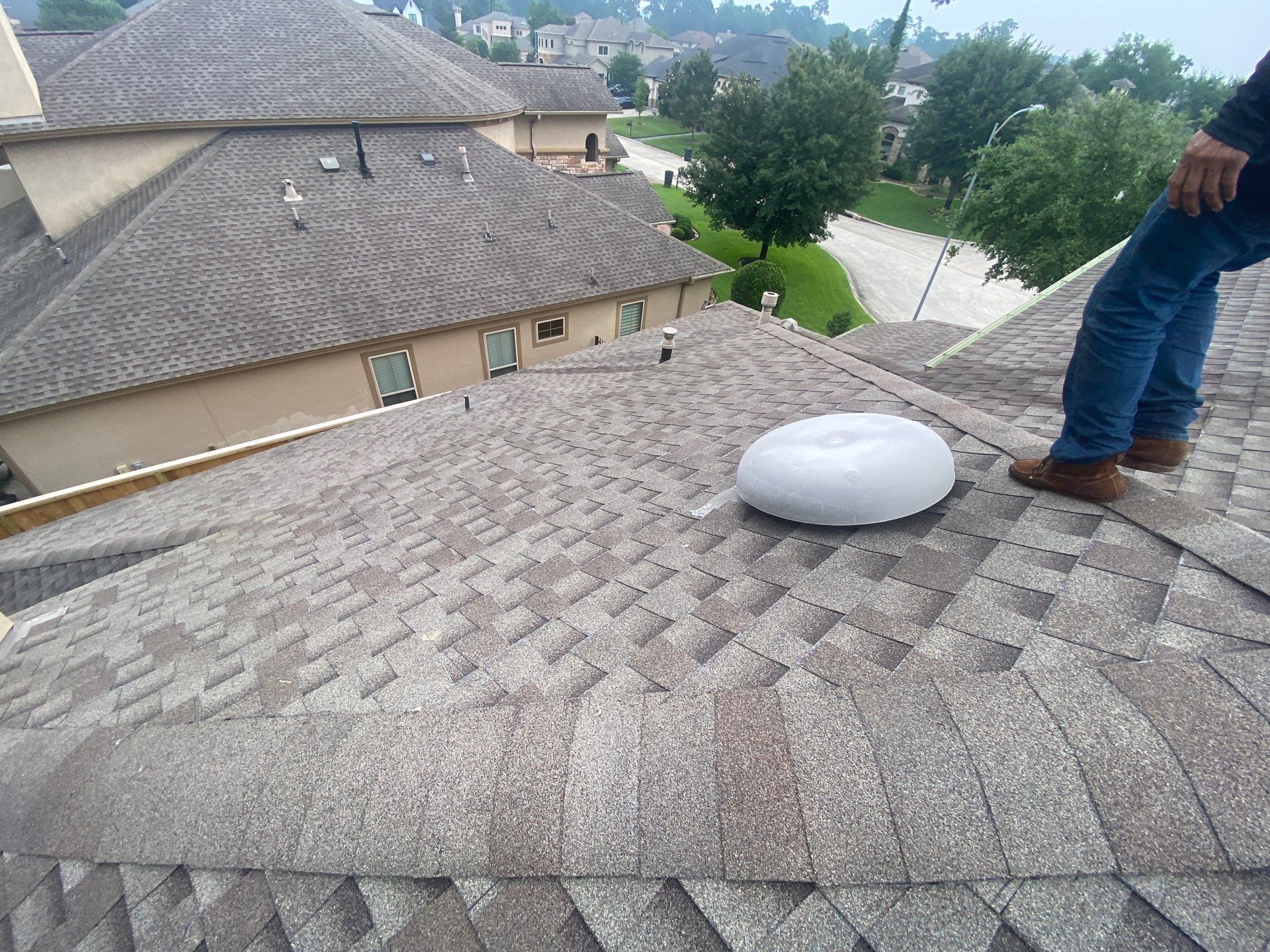 Residential Roofing Repair using Owen's Corning Duration (Lifetime) Shingles by Roof Repair Company