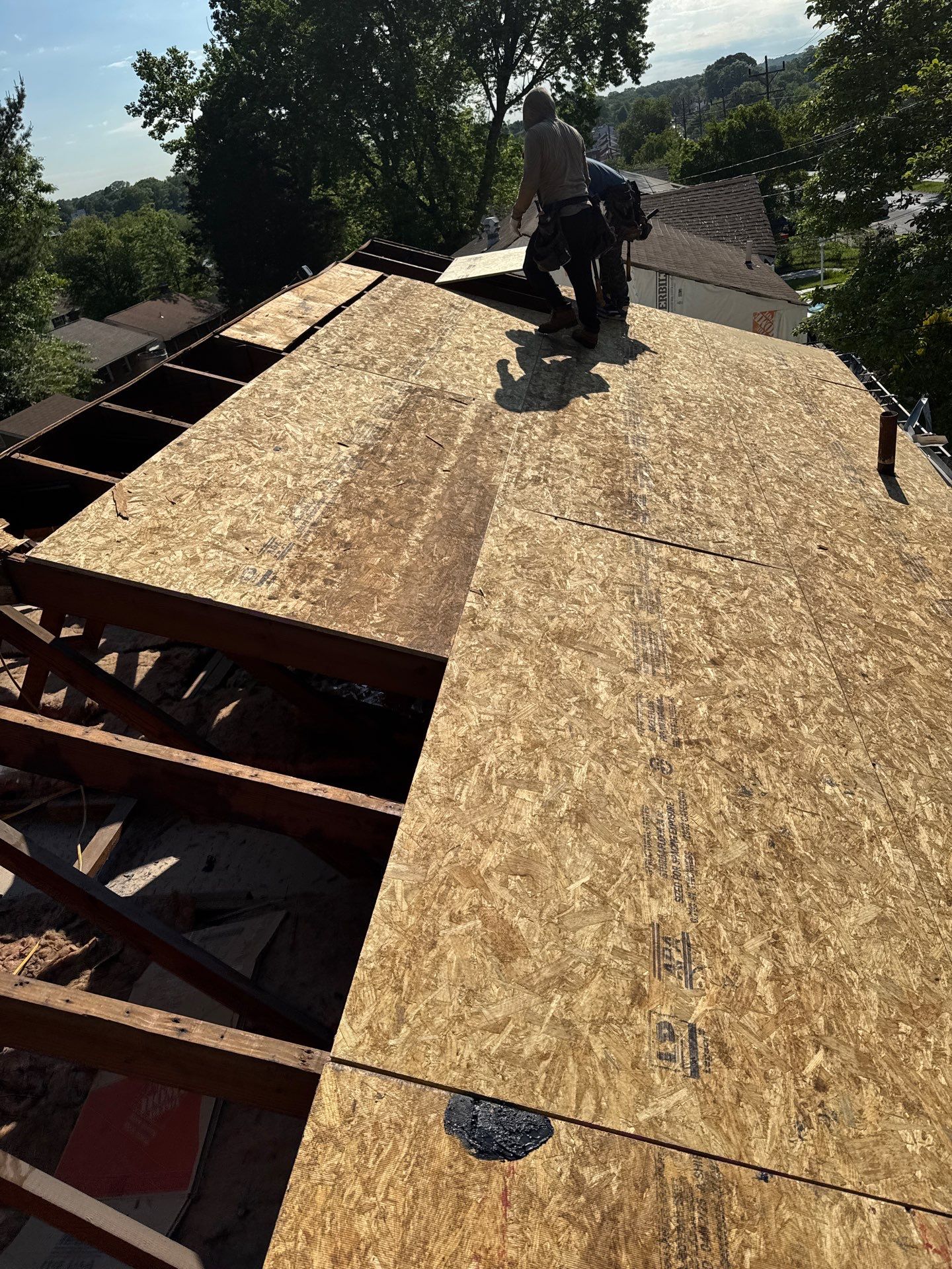 Residential Roofing Installation using GAF HDZ SHINGLES by La Bendicion Contruction Llc