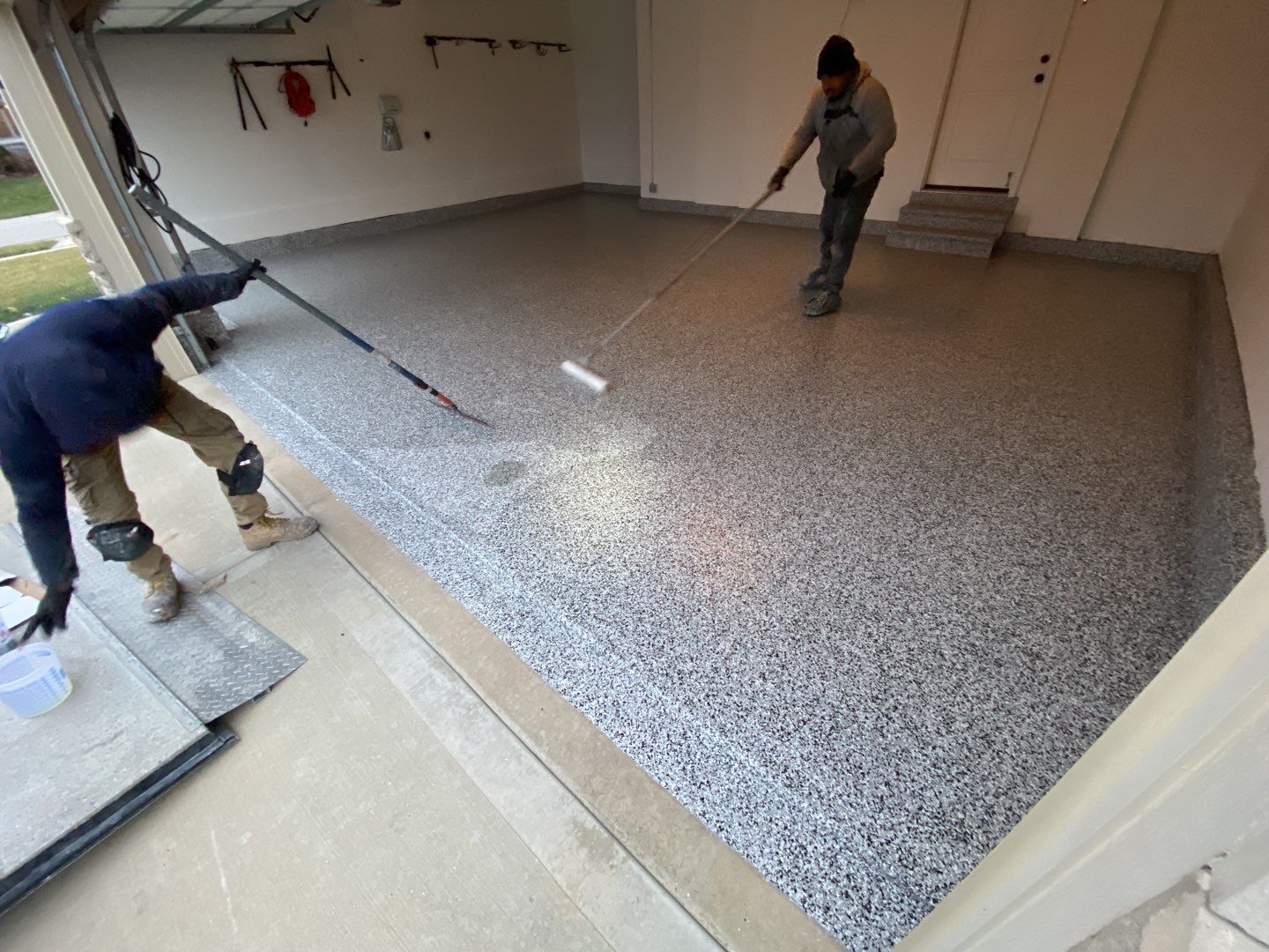 Garage using Domino  by Select Painting, Coatings & Garage Cabinets