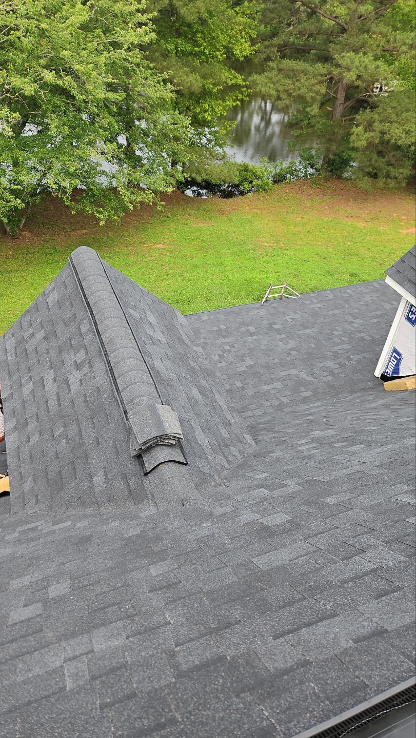 Residential Roofing Installation using Owens Corning® Oakridge Onyx Black by Indigo State Roofing