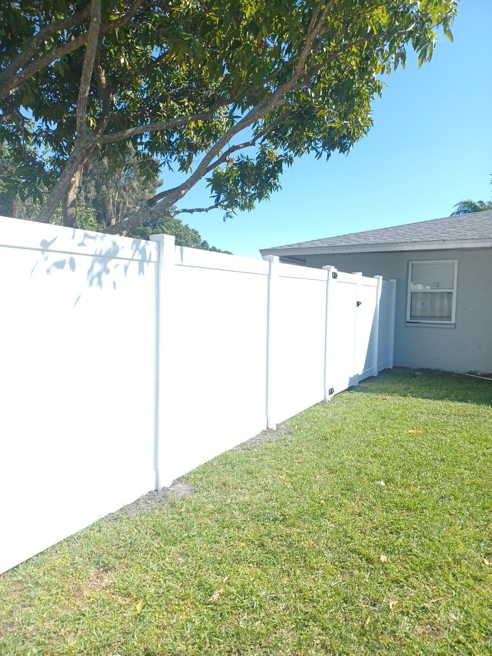 Bradenton, FL 6ft. Tall White Vinyl Privacy Fence by Asap fence and gates, LLC