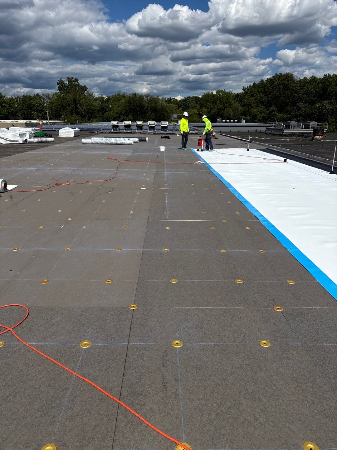 Commercial TPO Roof Replacement by All Site Roofing