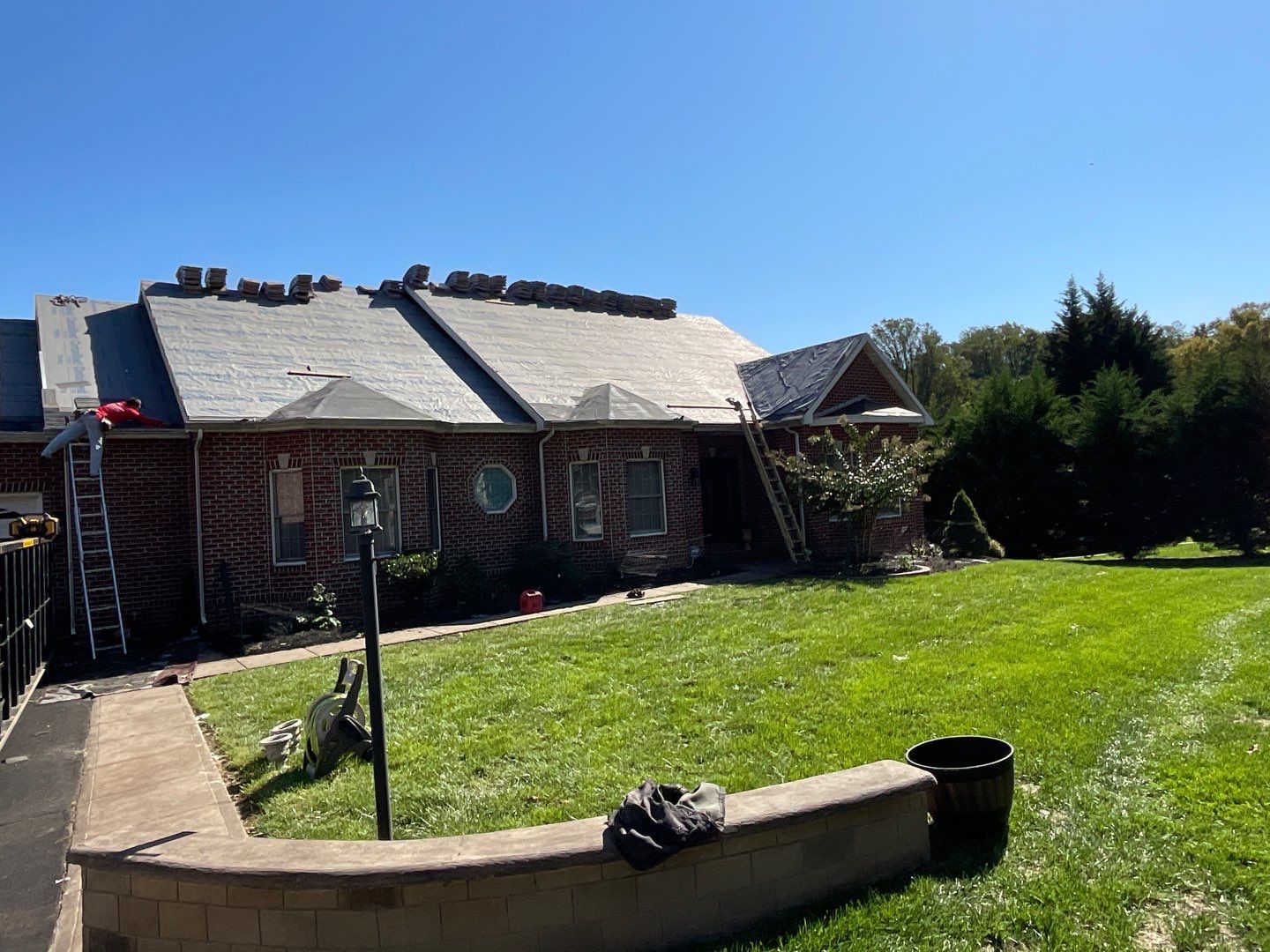 Residential Roofing Installation by Alpha Design Services