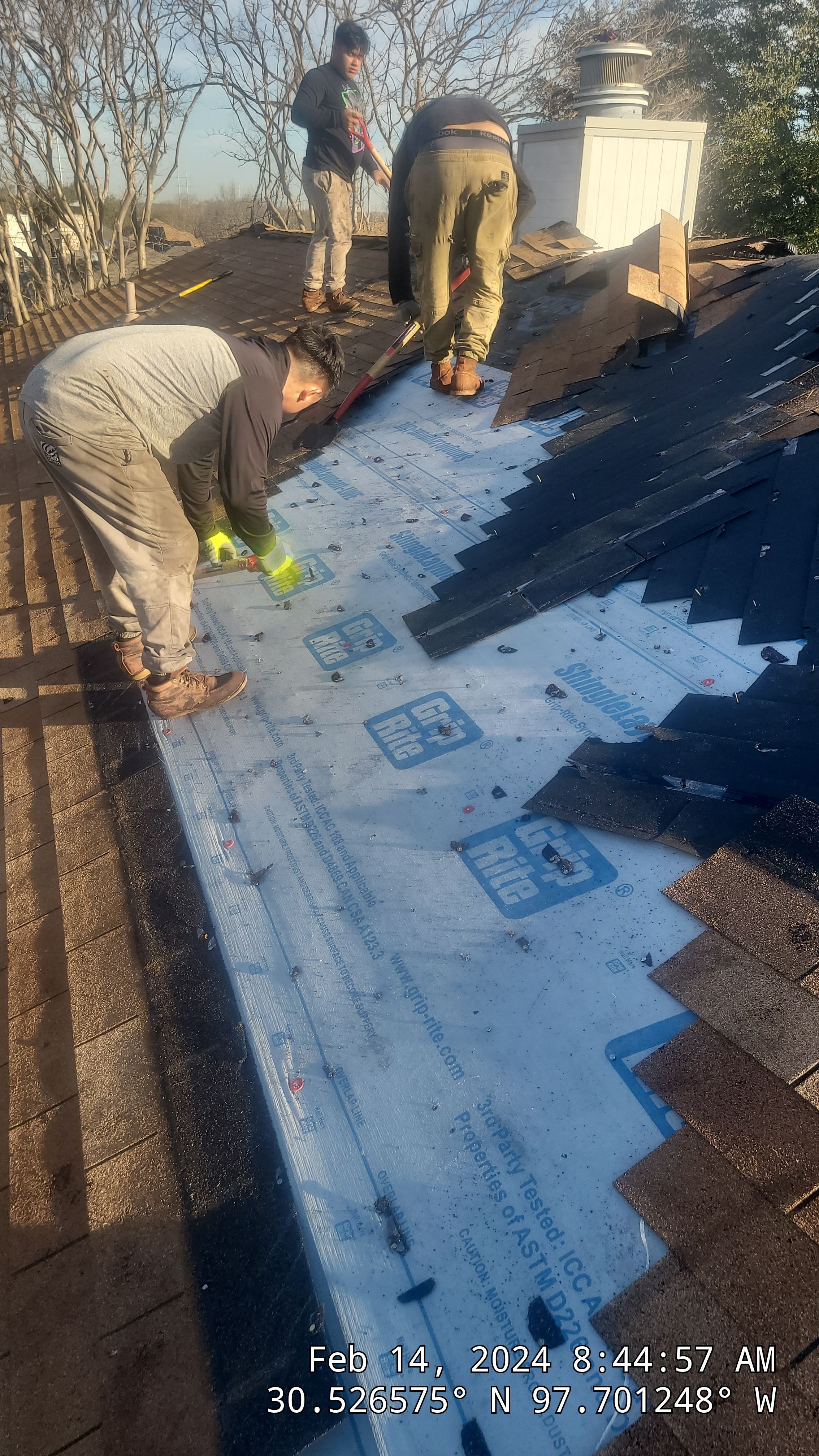 Complete Residential Roof Replacement and Storm Damage Restoration in Round Rock by Caliber Restoration LLC
