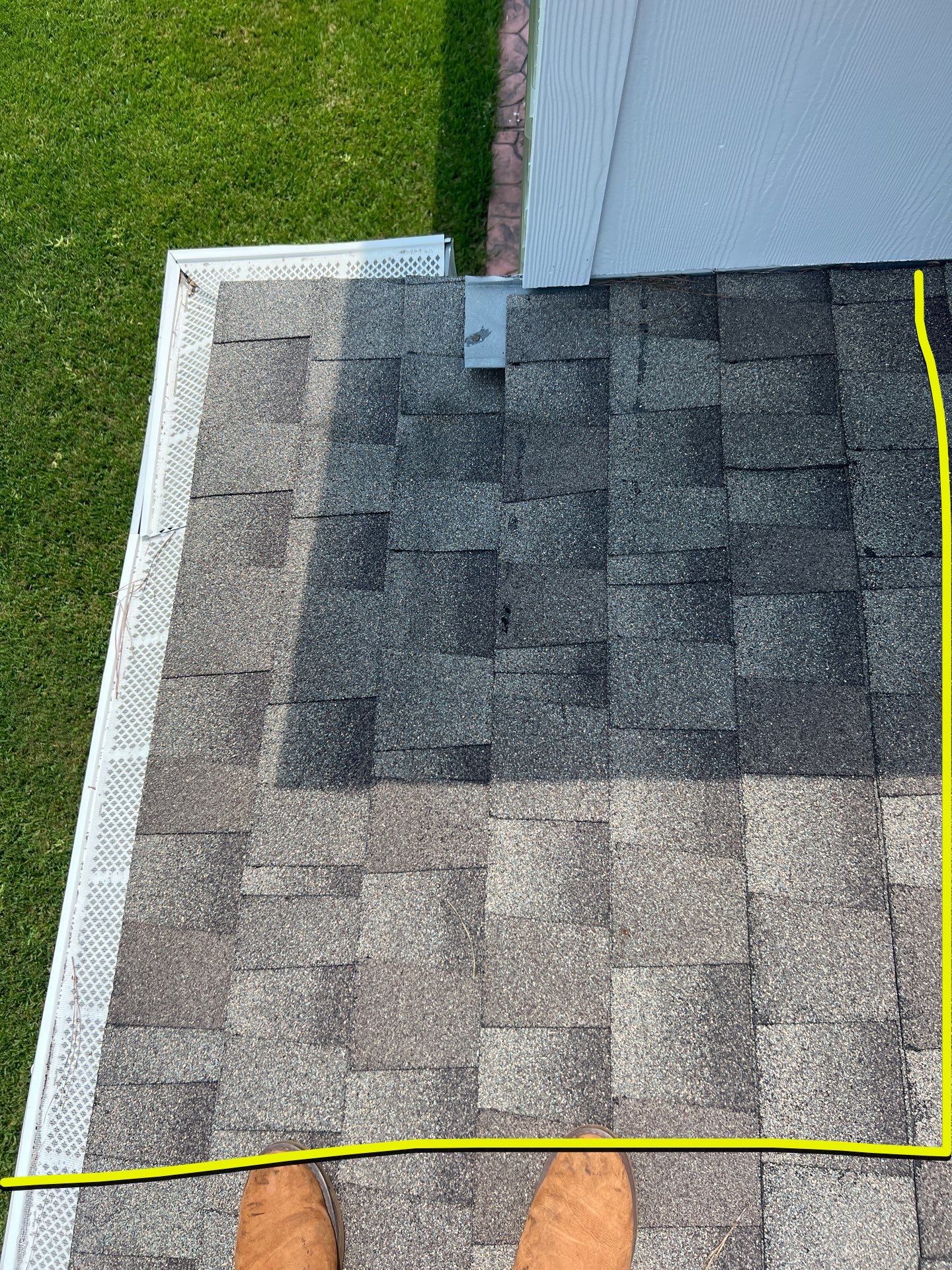Hail Damage using Owen's Corning Duration (Lifetime) Shingles by Roof Repair Services LLC