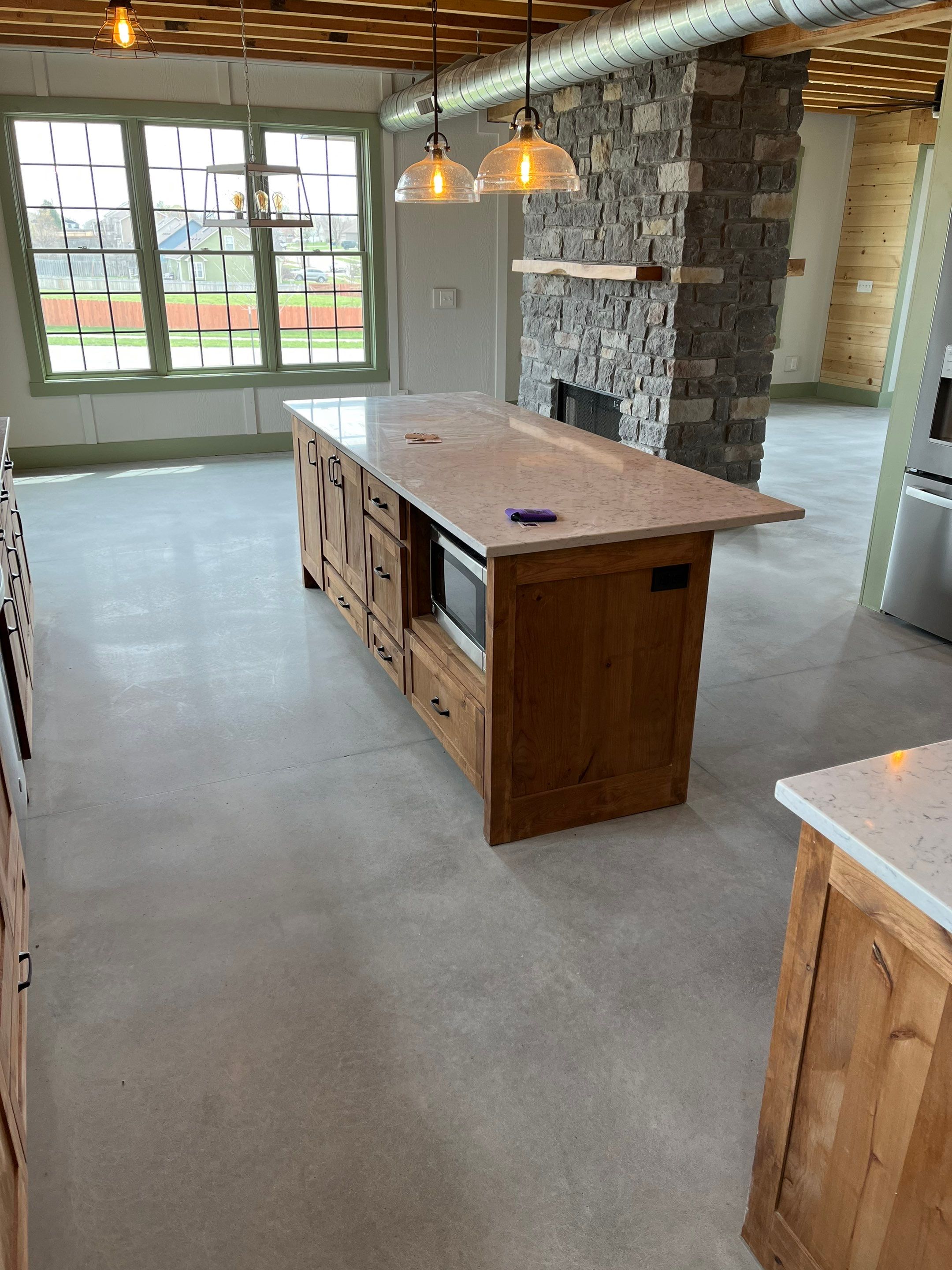 Eudora, KS -- Full Home Polish by Big Red Decorative Concrete, LLC