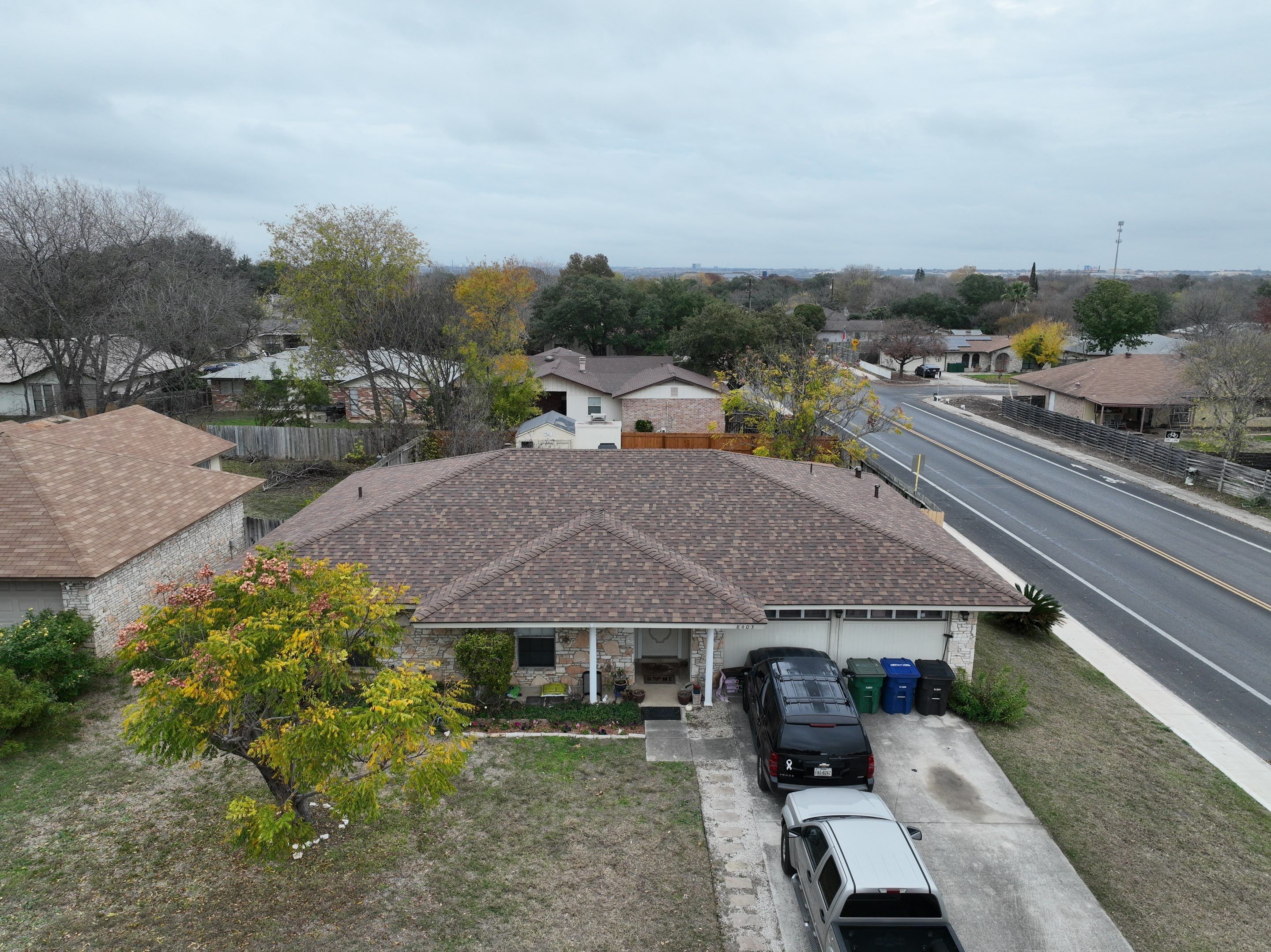 Residential Roof Replacement using Owens Corning Duration Designer 30 Year Laminate Shingle  by Premier Roofing and Contracting