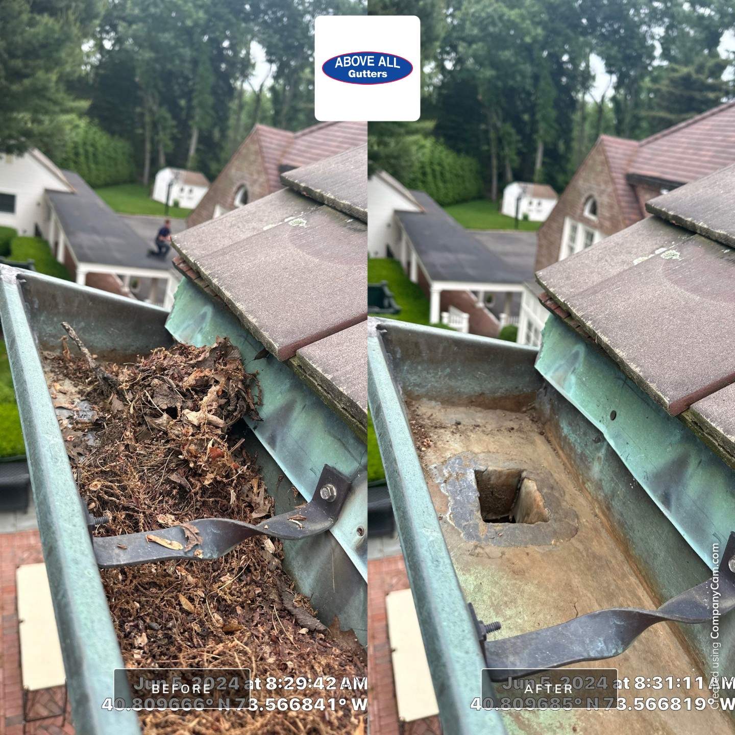 Gutter Cleaning Brookville by Above All Gutters 