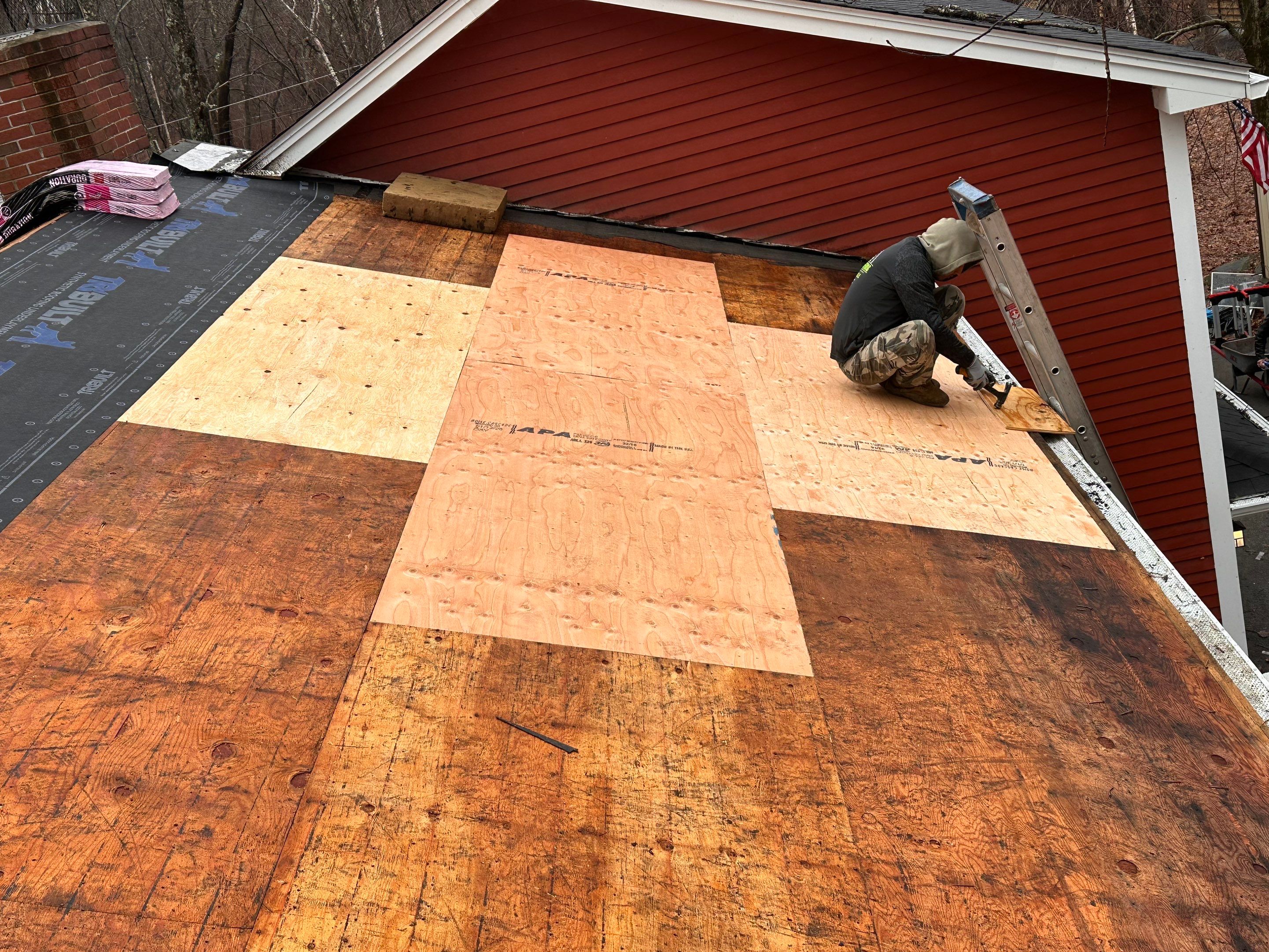 Derry New Hampshire Roof Install by Tall pine roofing