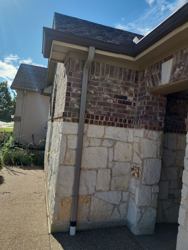 Insurance Claim Roof and Gutters using GAF Timberline HD Barkwood by Tex-Line Roofing