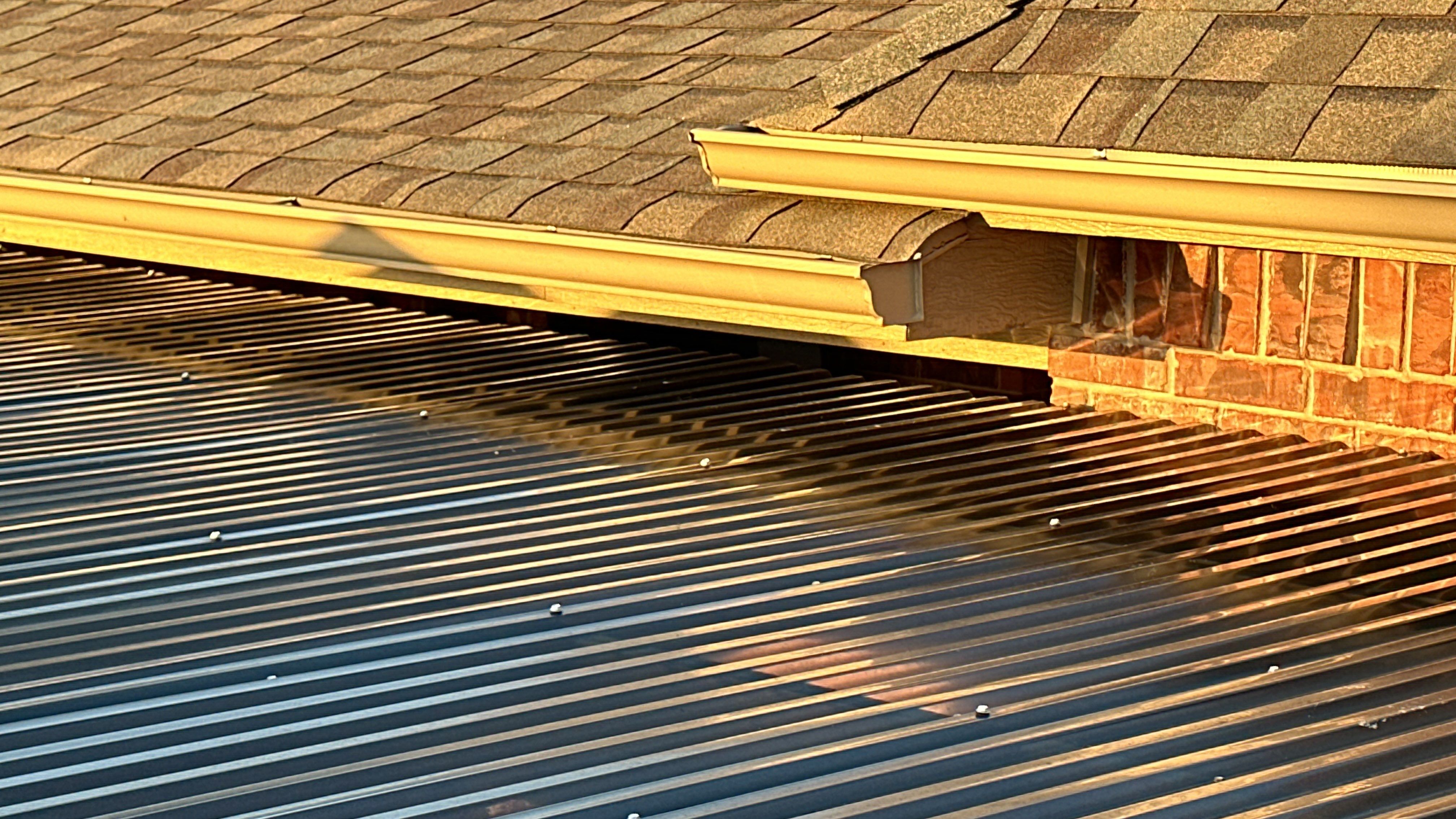 Reroof using GAF HDZ - Weathered Wood by Castillo Roofing