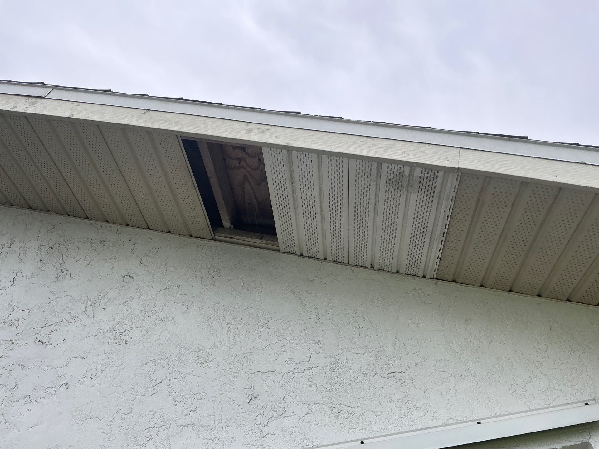 White Seamless Gutters with Splash Guards in North Fort Myers FL by Gutter Professor   by Gutter Professors
