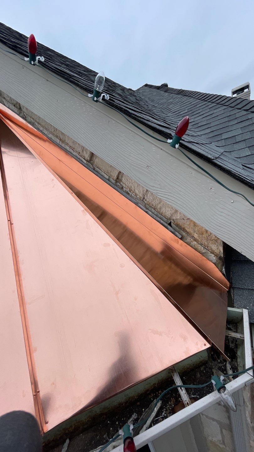 Copper Bay window by Springtree Restoration 