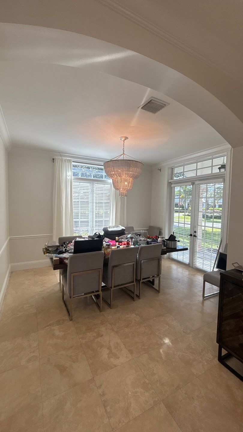 Interior Boca Raton Residence  by John “The Greek” Painting