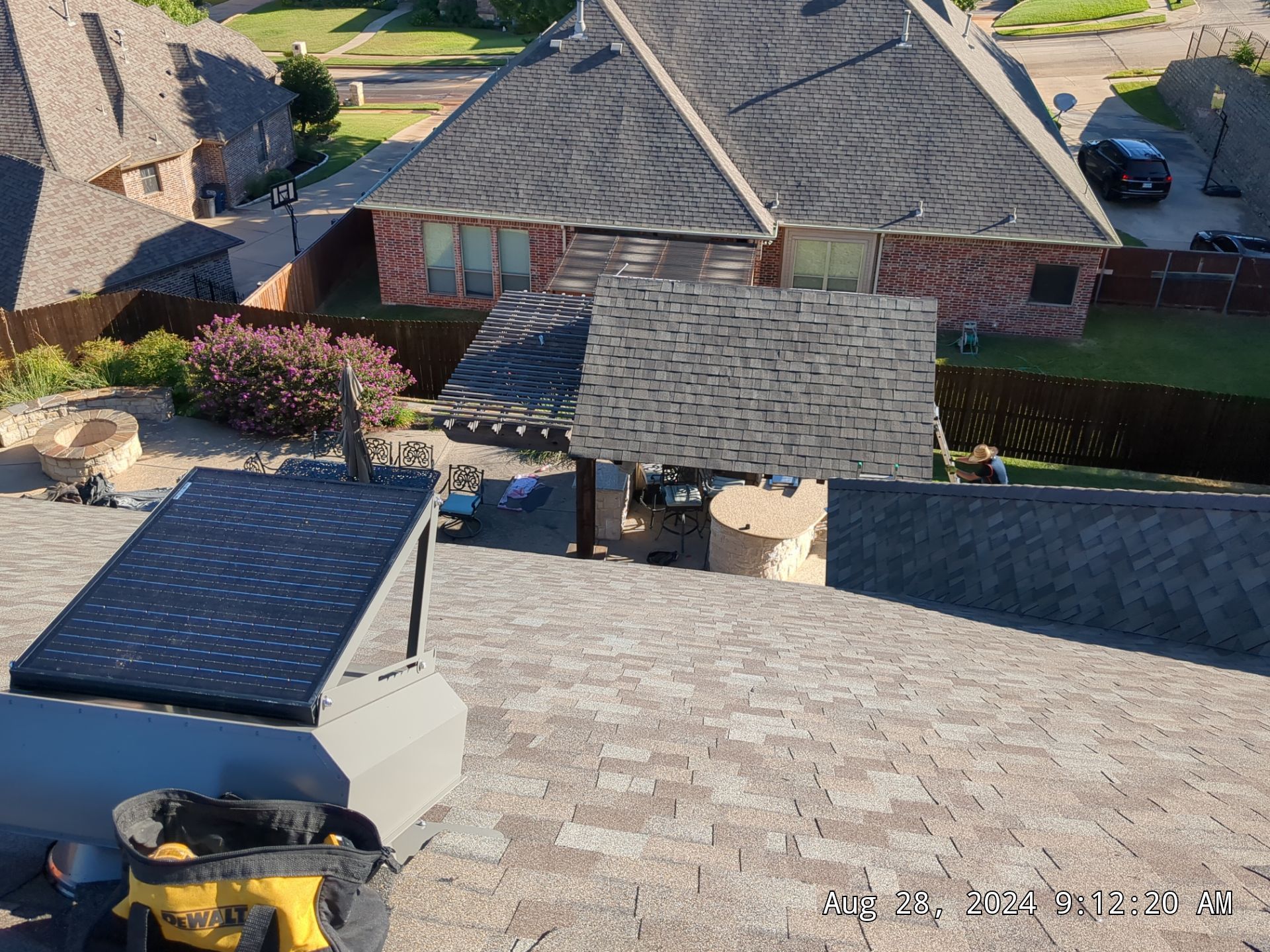 Keller Roof and Gutter Replacement by Blackforest Roofing