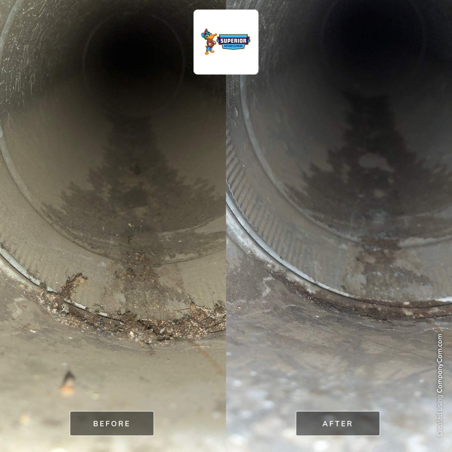 Air Duct Cleaning With a Vacuum Truck in Beaver Falls, PA by Superior Air Duct Cleaning