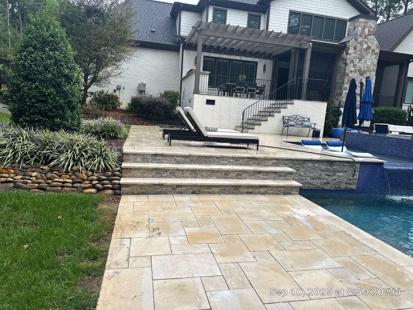 Pool Deck using Concrete Sealant by DuraSeal