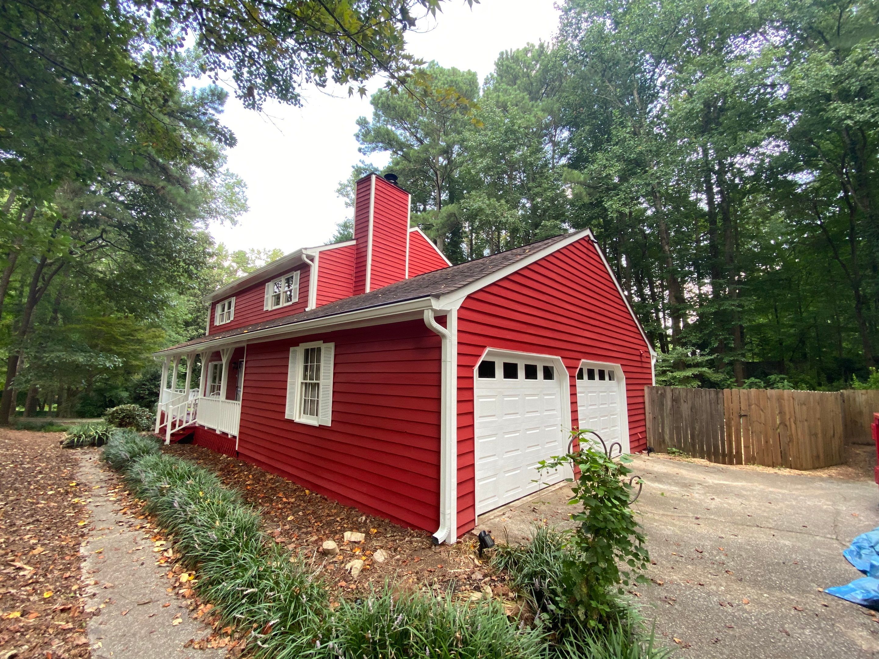Mableton Exterior Painting and Pressure Treated Wood Deck Installation by Swift Home Renovations