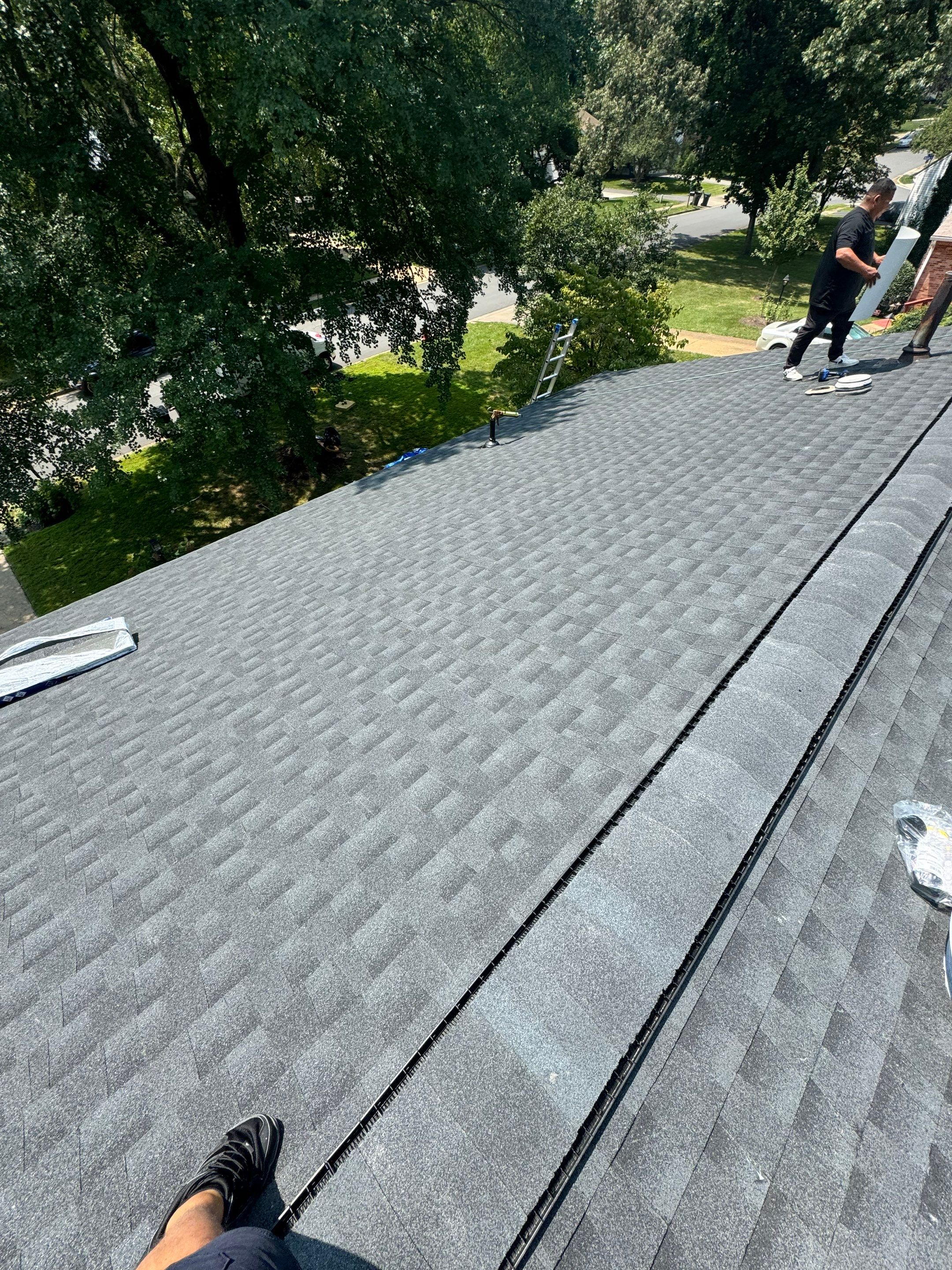 Residential Roofing Installation using GAF Timberline HDZ - Charcoal by USA Storm Roofing and Construction Group