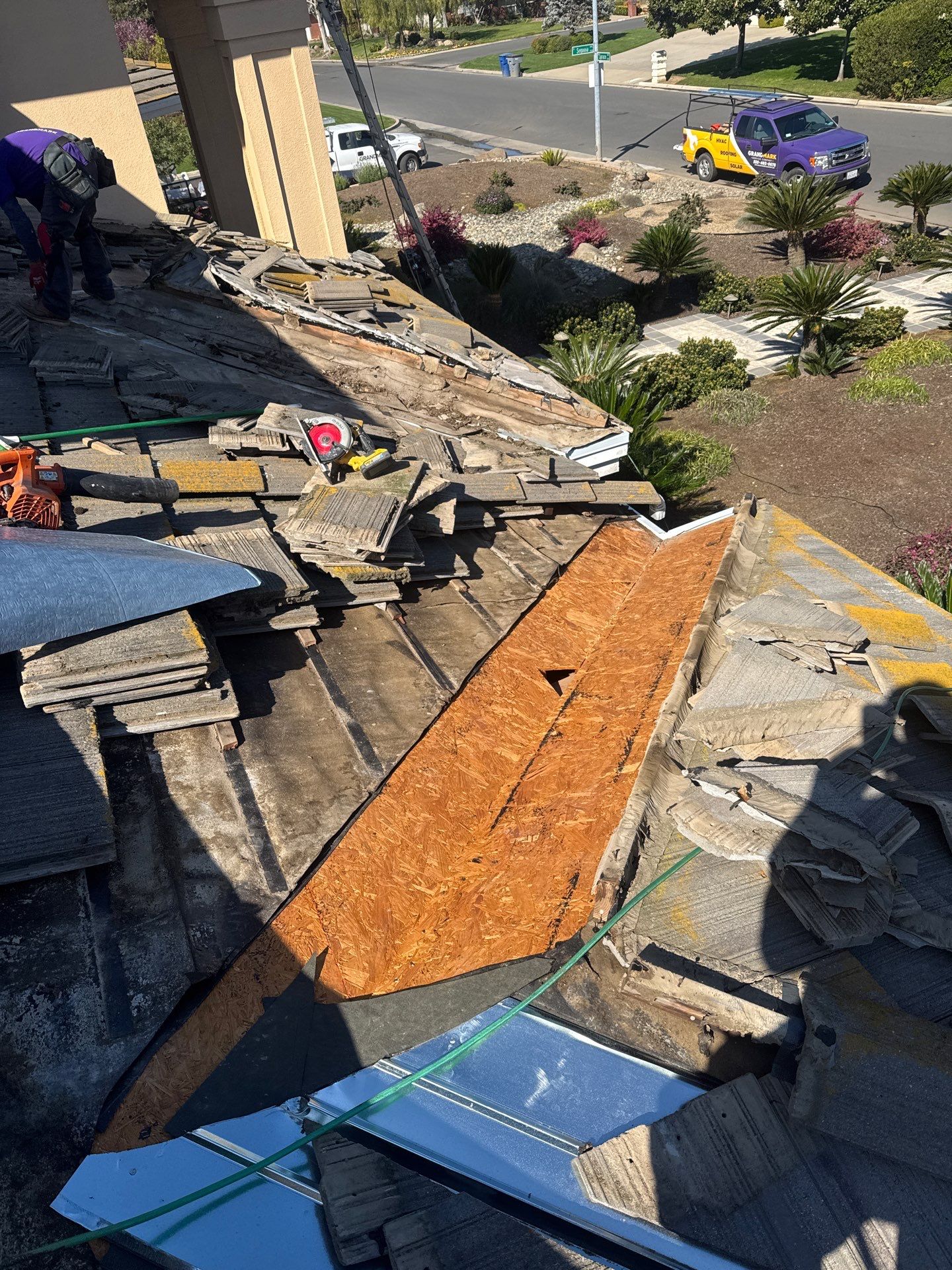 Solar Roof Leak Repair  by Grandmark Service Company