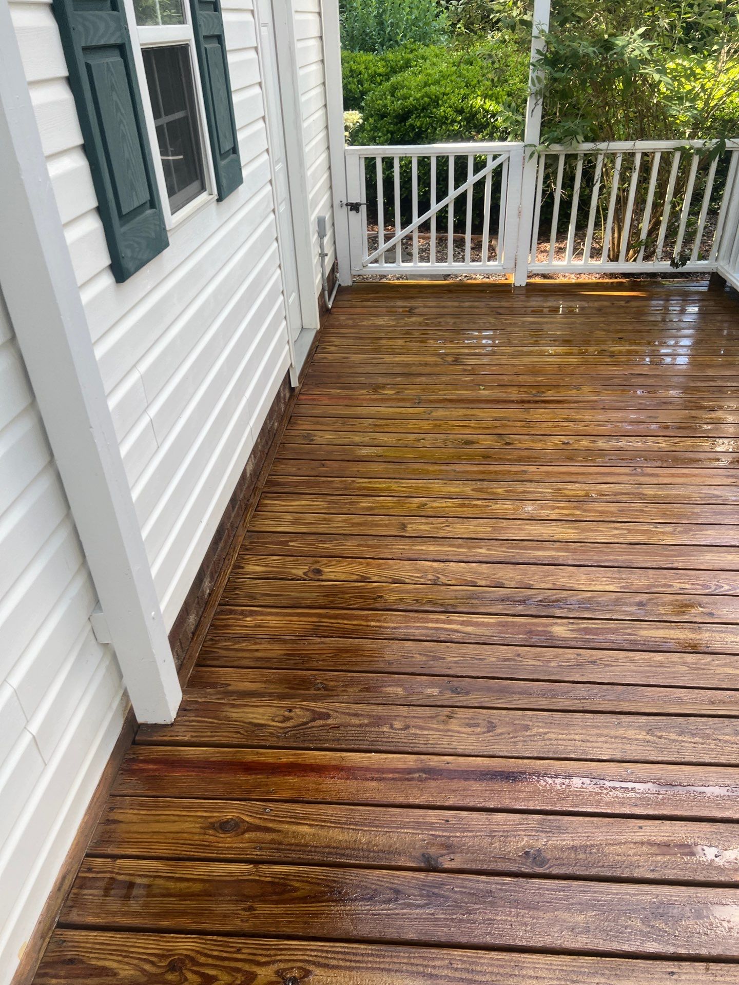 Weathered Deck using Wood Sealant by DuraSeal