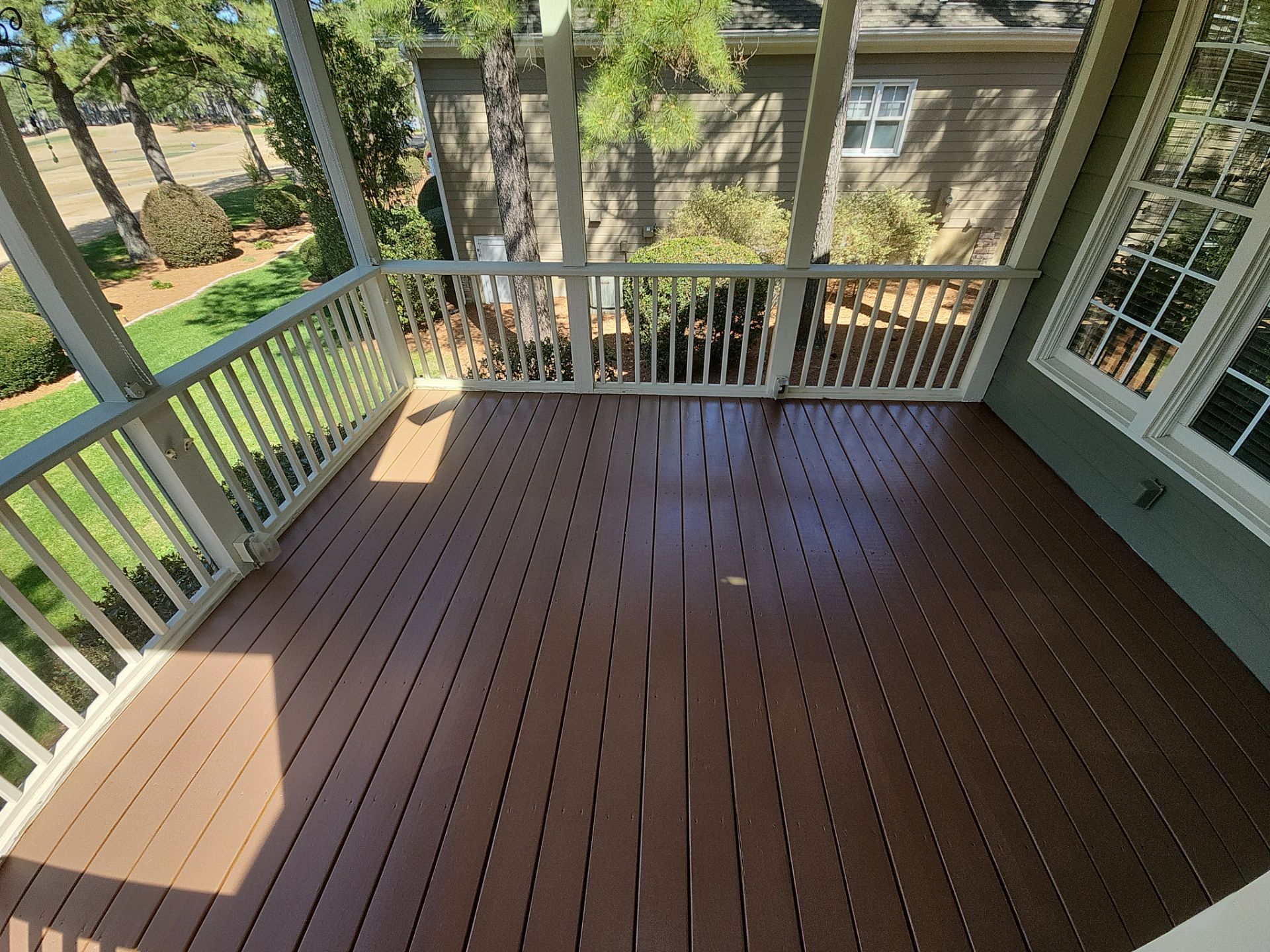 Deck using AcryFin by DuraSeal