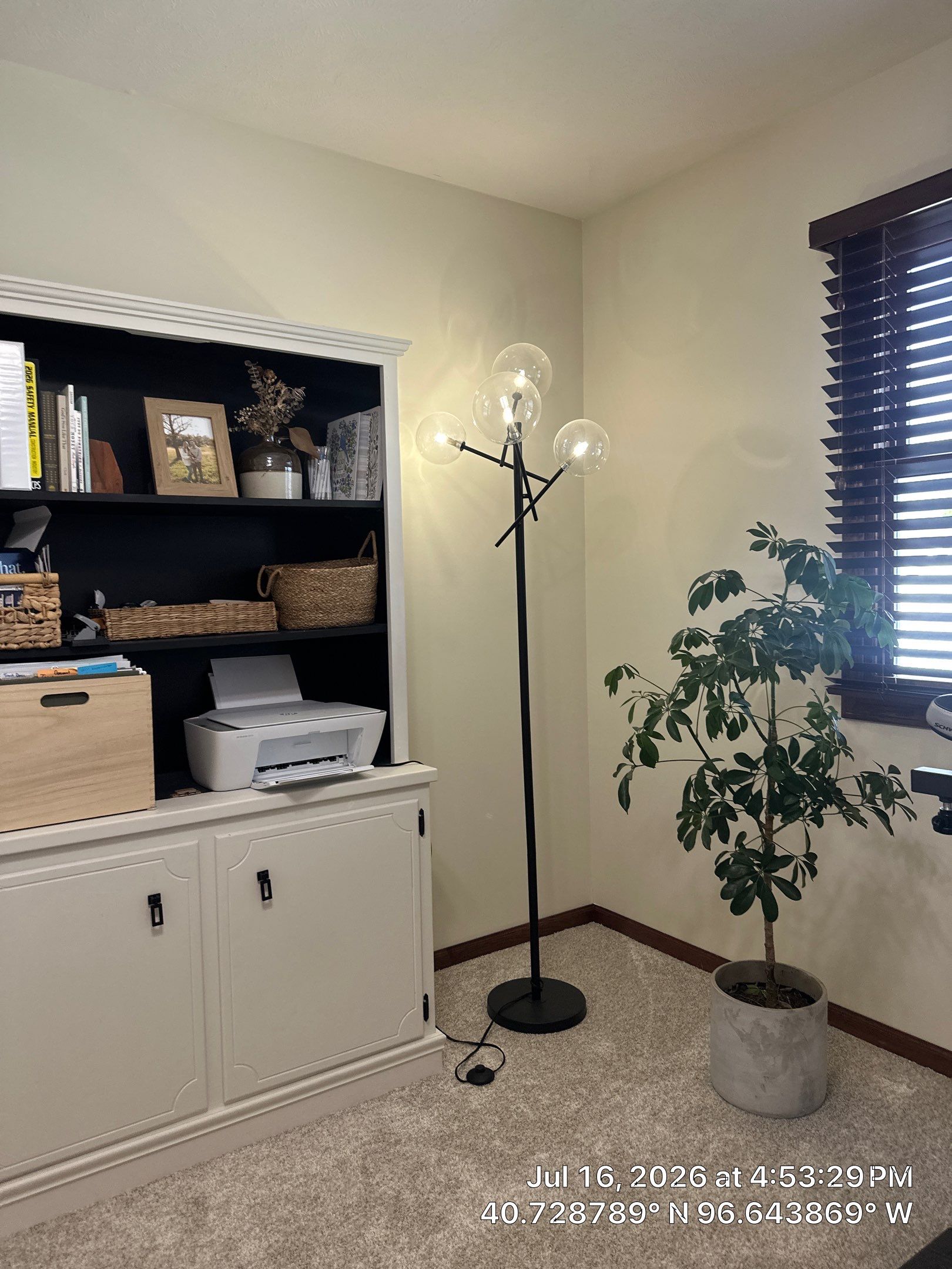 Custom Home Office and Interior Renovation in Lincoln by CompanyCam Sales Demo