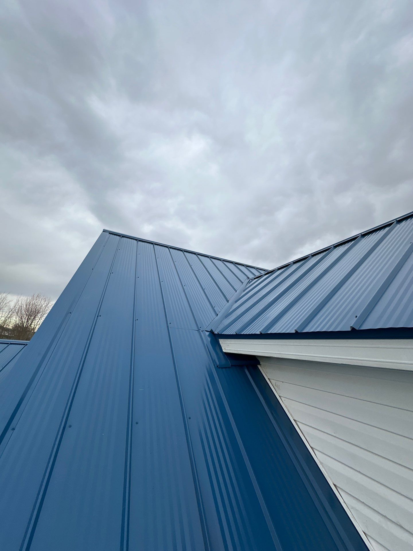 M Panel Metal Roofing - Gallery Blue by Hoel Roofing & Remodeling