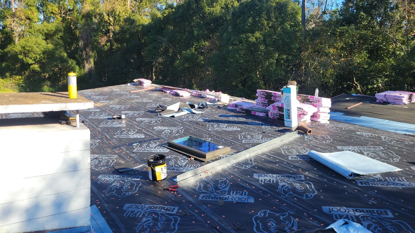 Residential Roofing Installation using Owens Corning TruDefinition Duration Shingles by Galaxy Builders, Inc.
