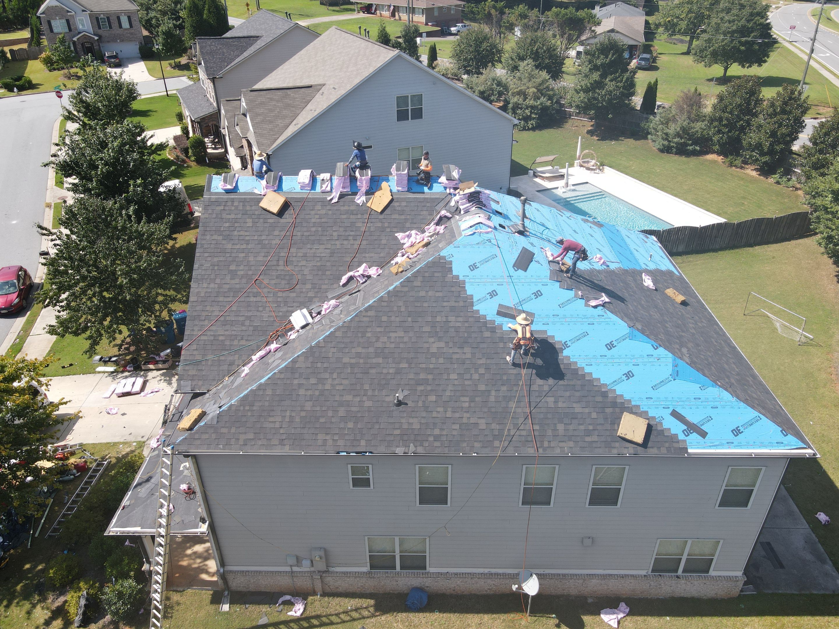 Residential Roofing Installation by Inspector Roofing and Restoration