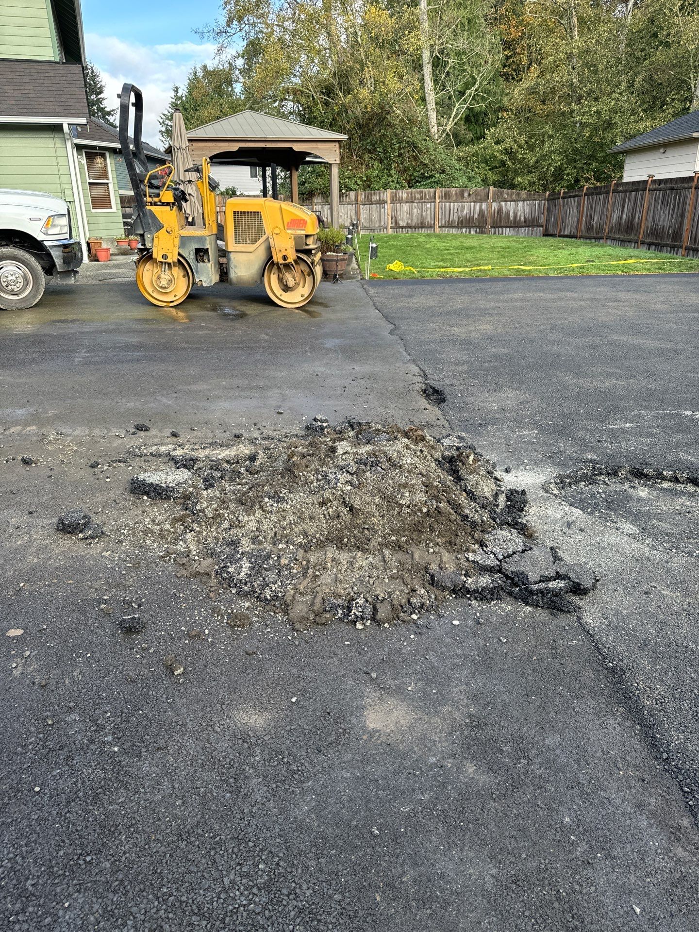 Retaining Wall & Asphalt Patch | Lynnwood  by Jireh Asphalt & Concrete Inc 