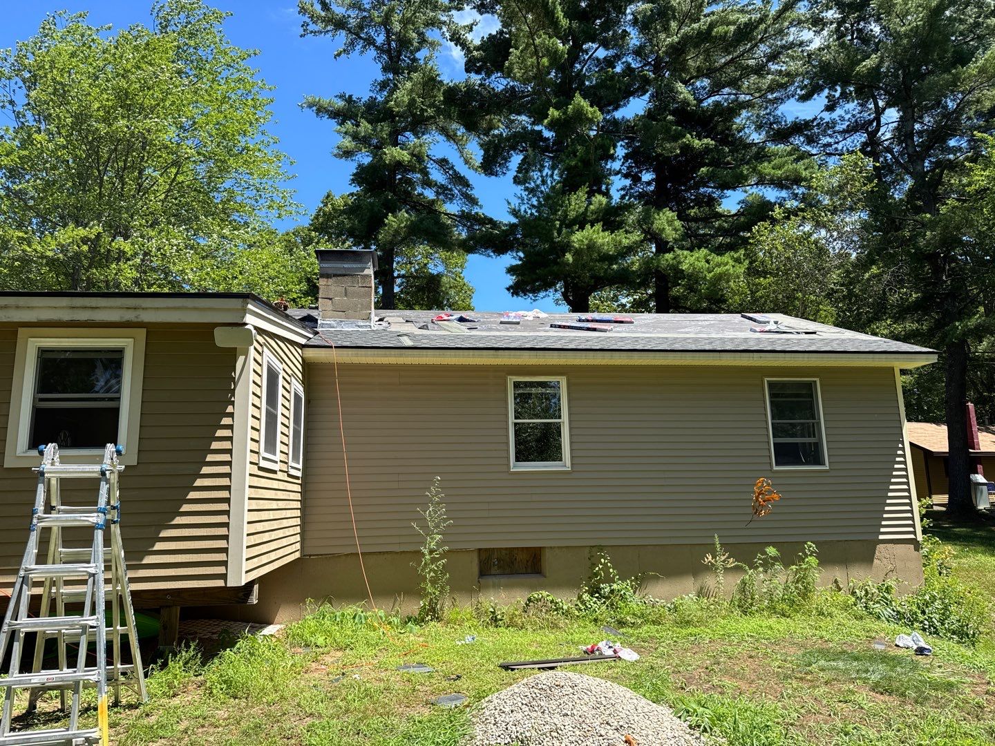 Full Roof Replacement Following Prior Chimney Repair – Repeat Customer Project by Sensible Home Solutions