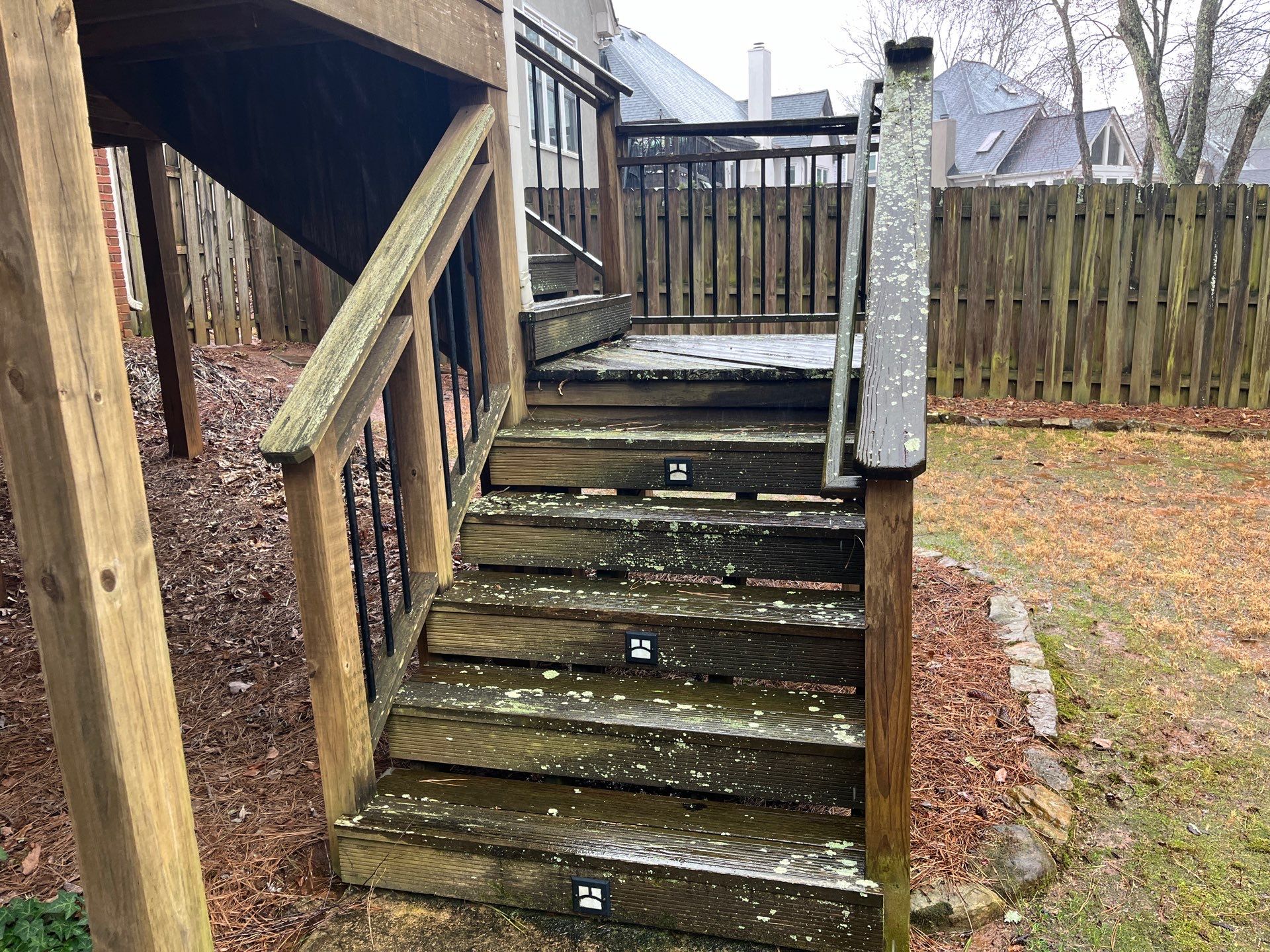 Wood Deck Build in Roswell, GA by Nelson Exteriors 