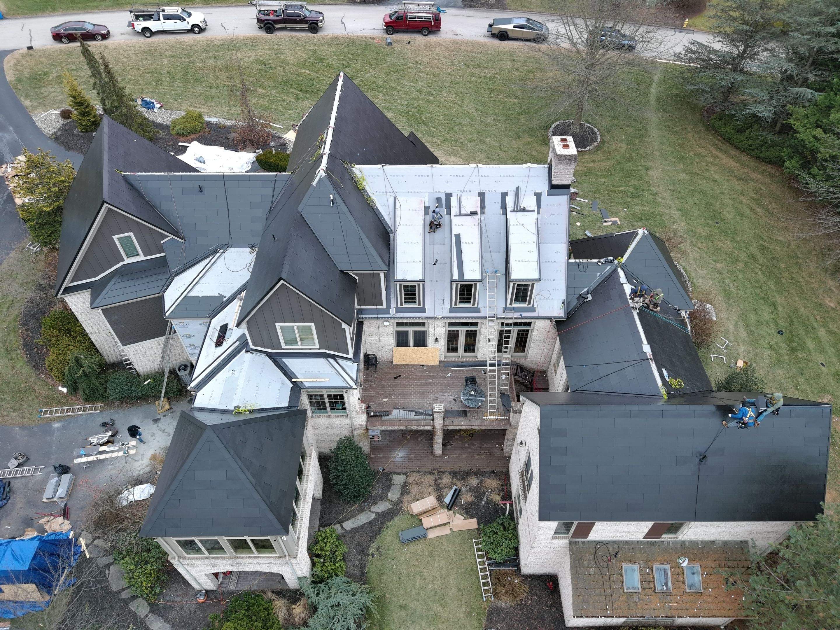 Tesla Solar Roof + Powerwall 3 Installation | York, PA by American Home Contractors