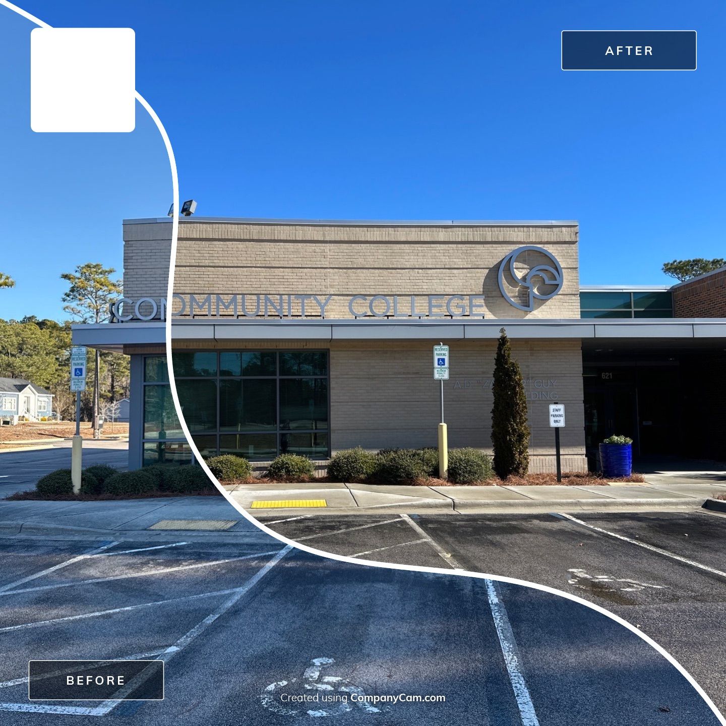 Concrete Cleaning in Hampstead by Shark Power Washing