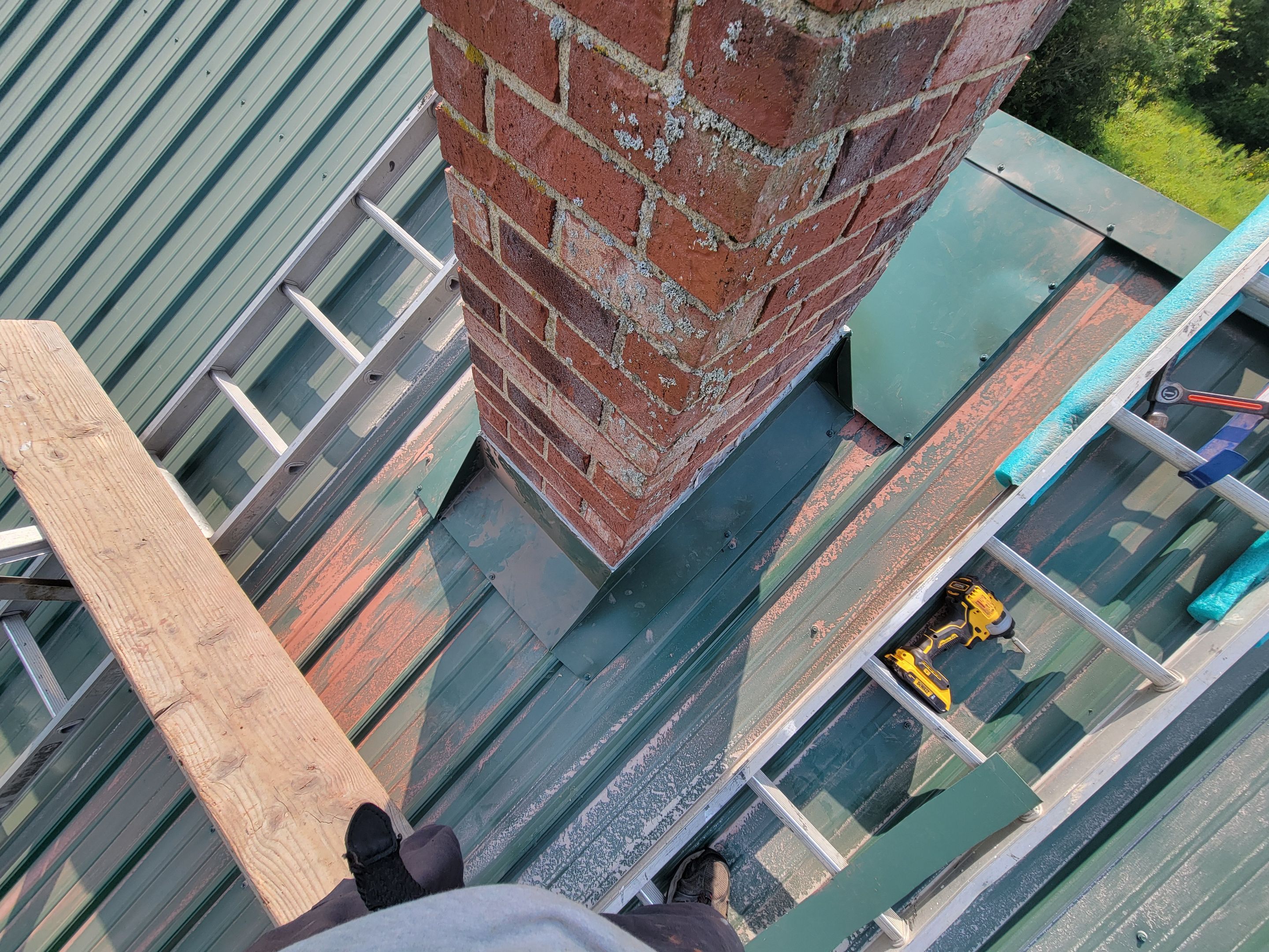 Roof Repair using All Thats Metal 29g Currigated  by The B.A.R Roofing