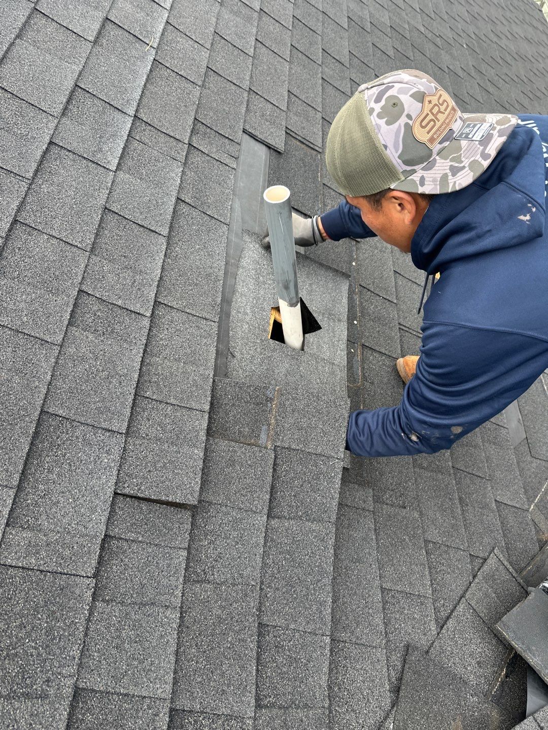 Hail Damage using Owen's Corning Duration (Lifetime) Shingles by Roof Repair Company