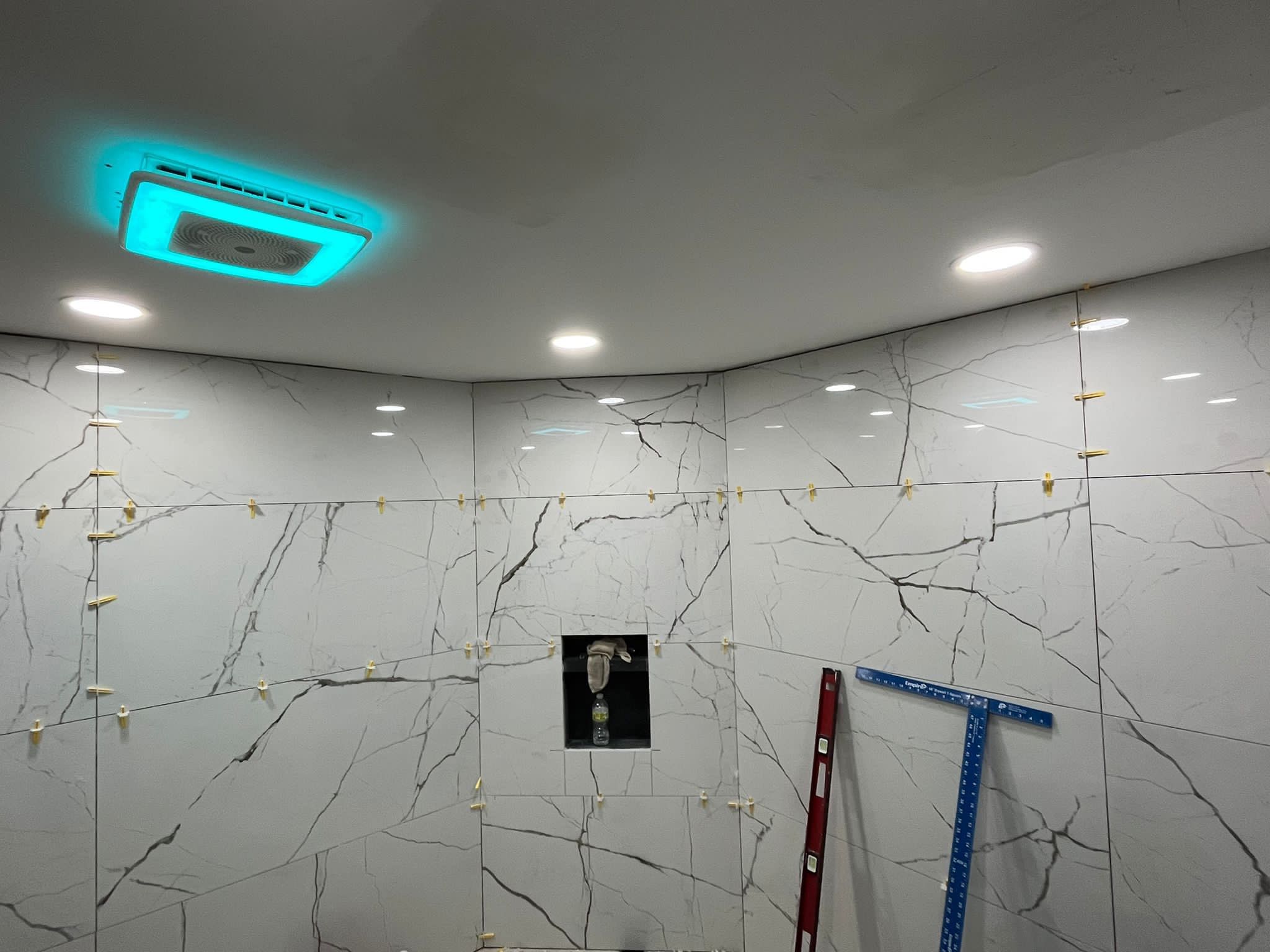 Bathroom Remodel using Tile by Home Concepts Construction