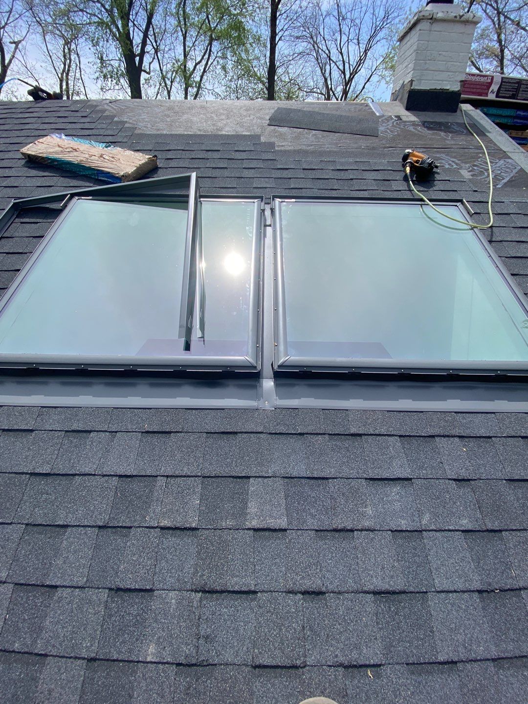New Roof & Velux Skylight Replacements - Private Residence  by Bloomfield Construction & Restoration