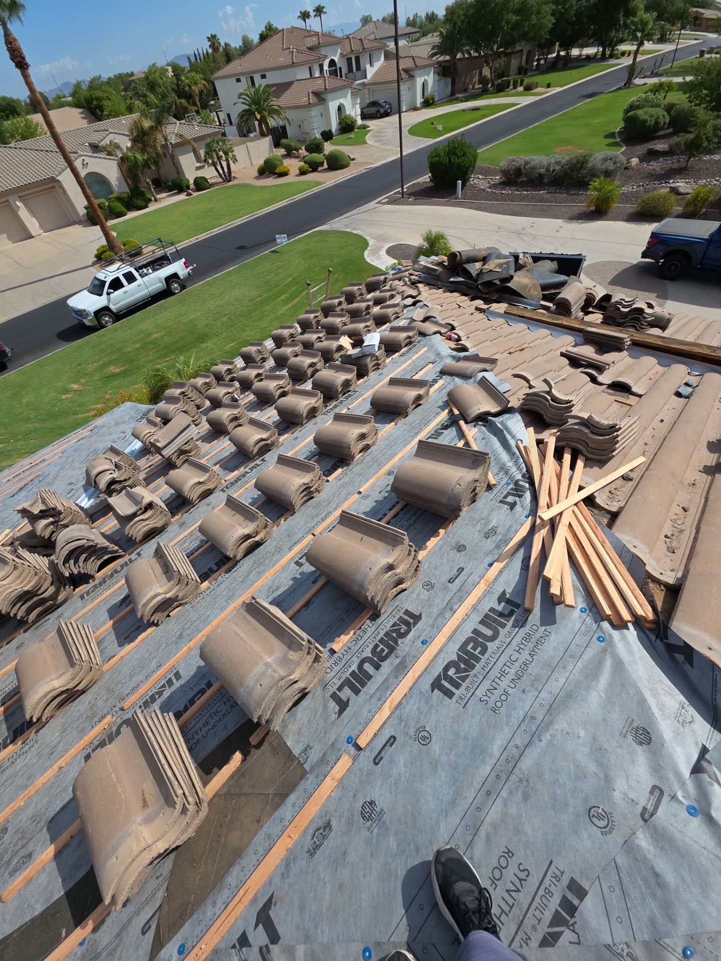 Recent Rain and Storm Damage in Gilbert by Weather-Tite Roofing