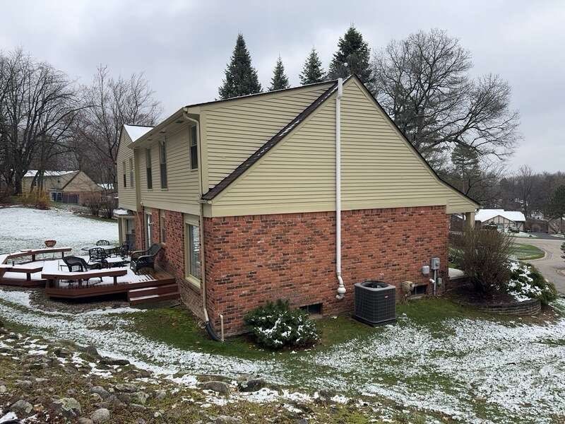 Siding Replacement using Alside Deep Moss by 180 Contractors