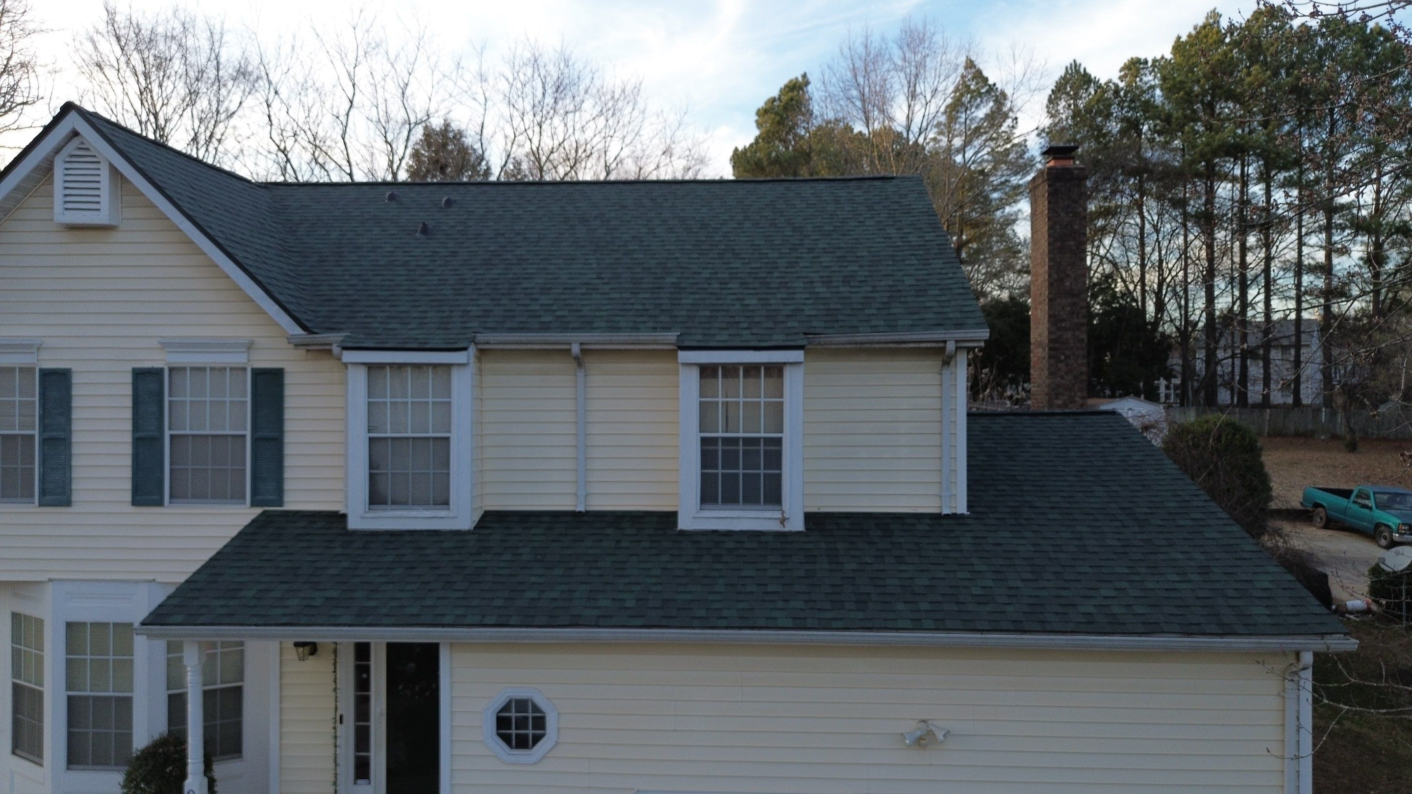 Roof replacement and interior repair by hail and wind damage by Just Brilliant Restoration JBR