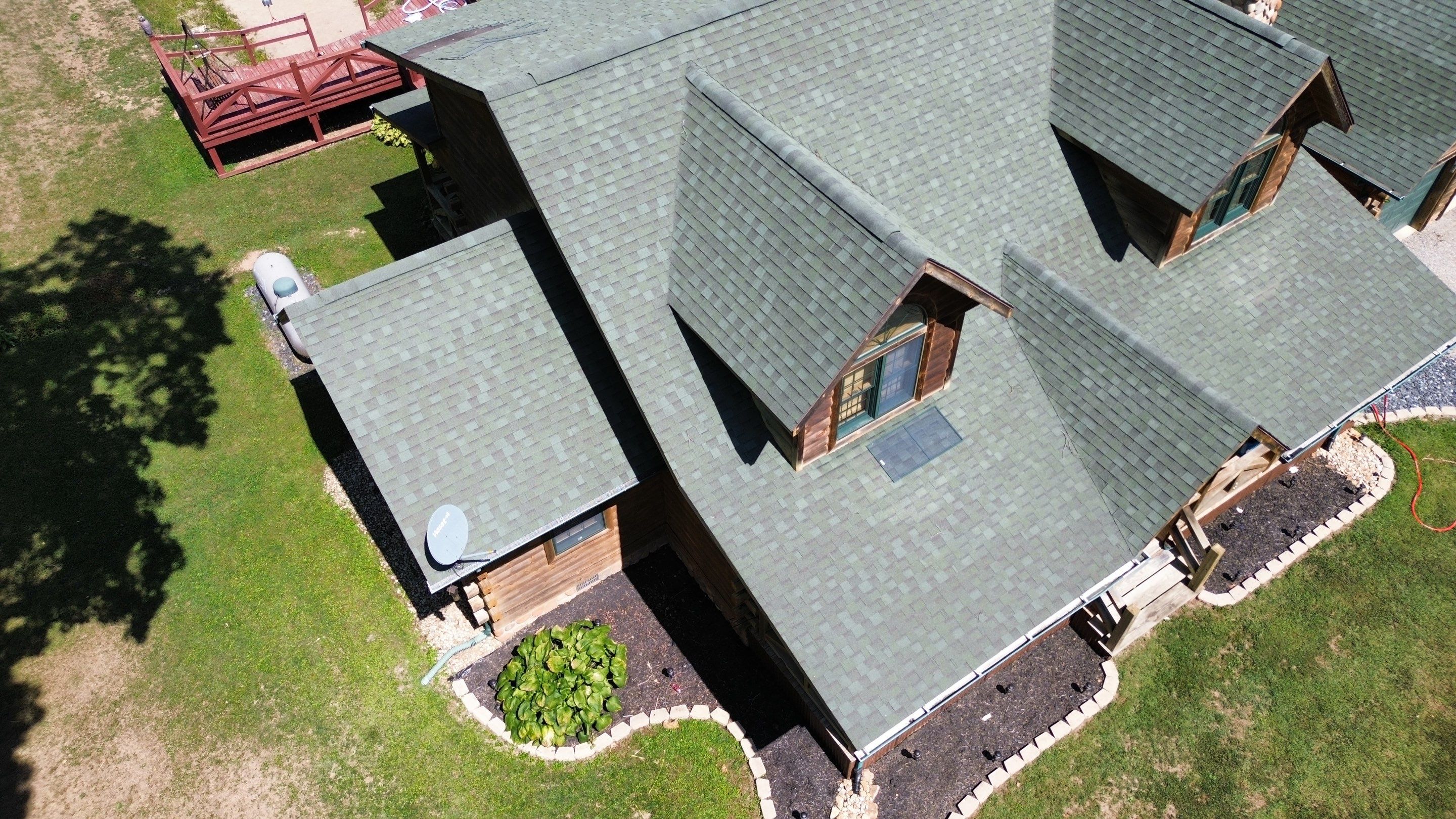 Residential Roofing Installation using Timberline HDZ Shingles - Williamsburg Slate by RoofX 